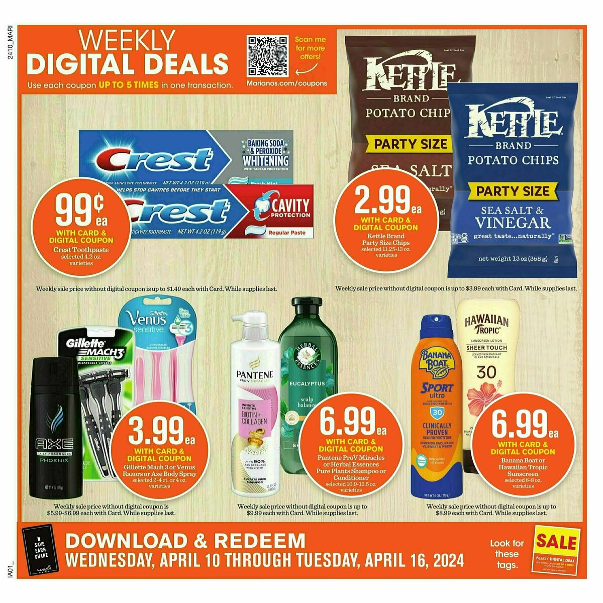 Mariano's Weekly Ad from April 10