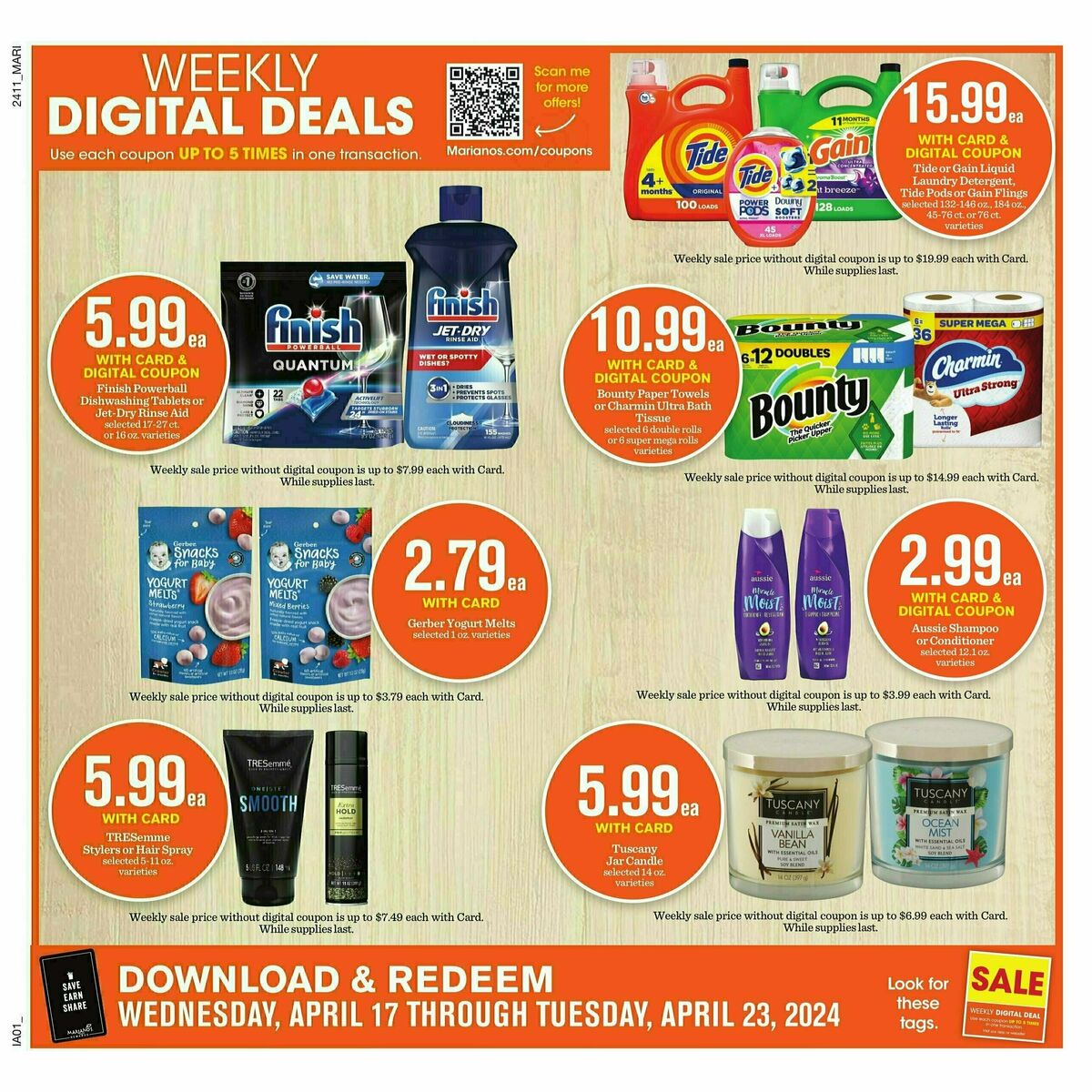 Mariano's Weekly Ad from April 17