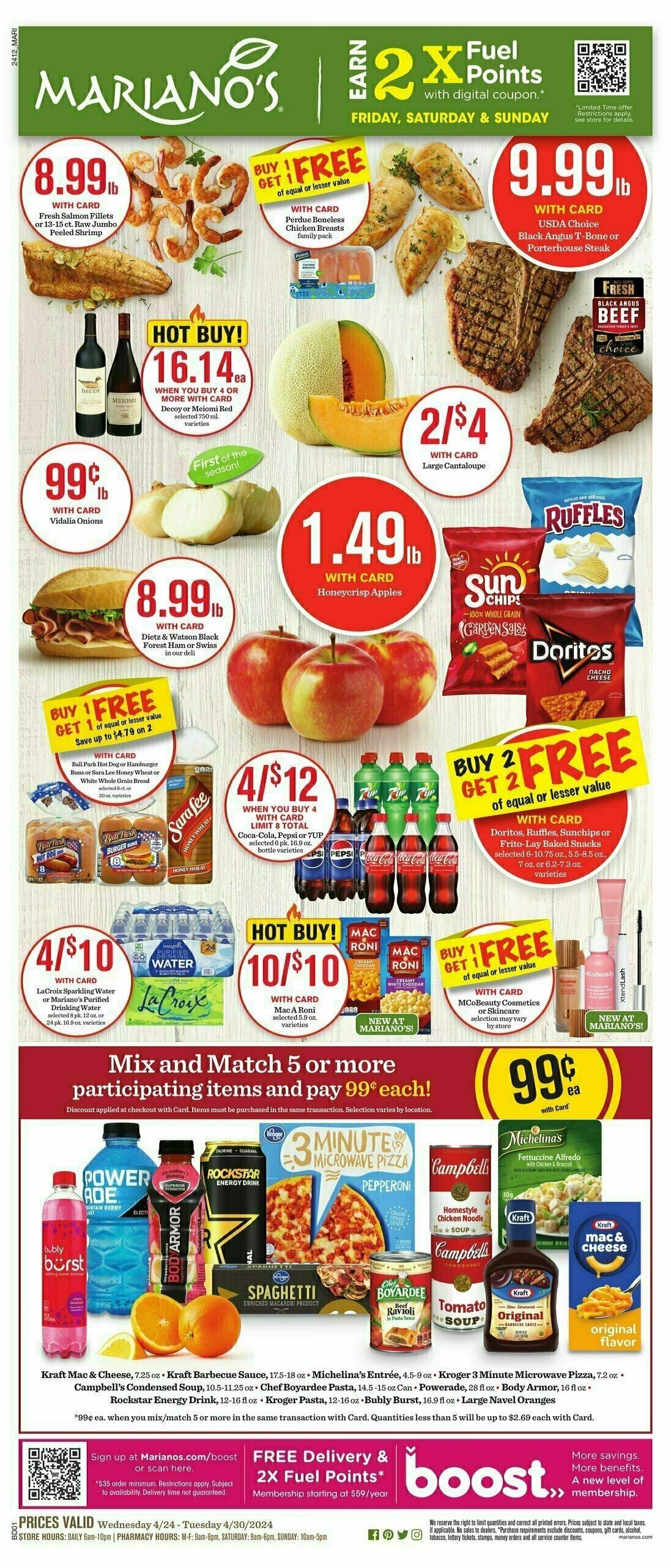 Mariano's Weekly Ad from April 24