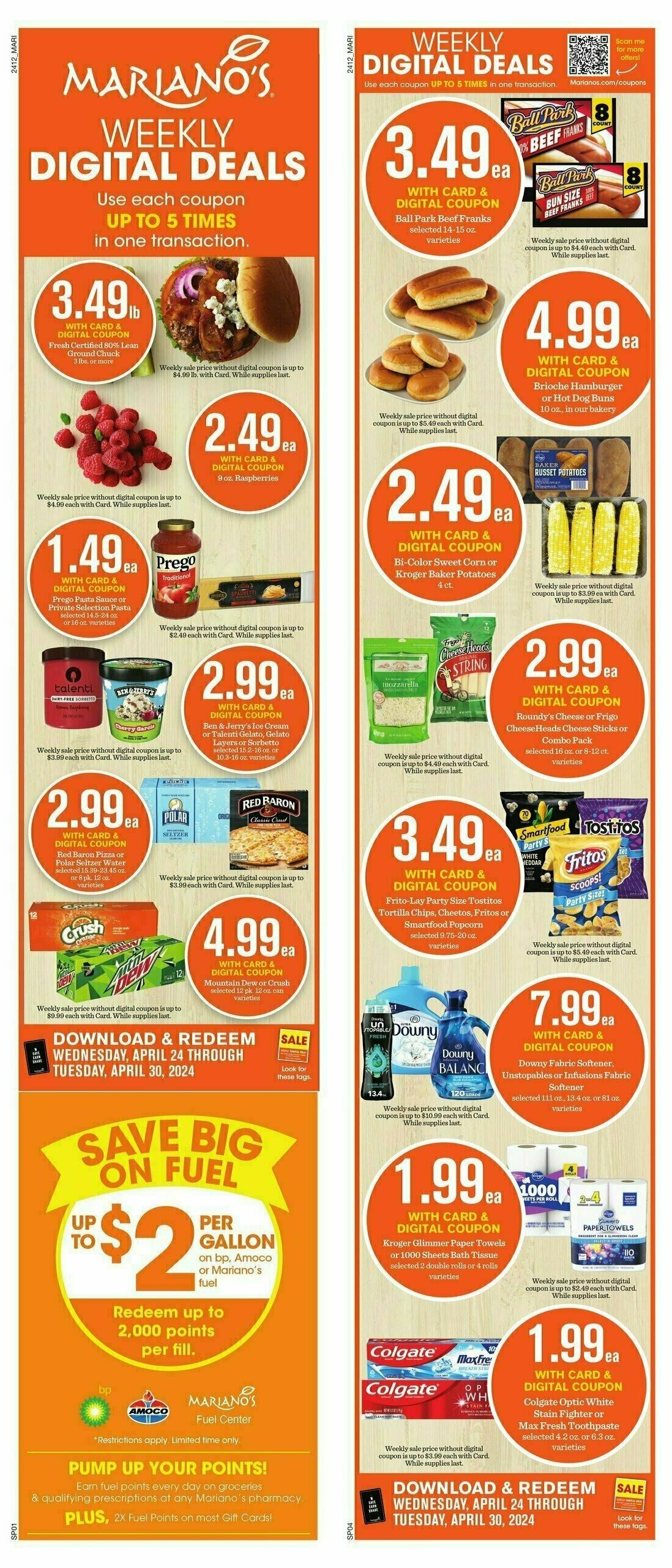 Mariano's Weekly Ad from April 24