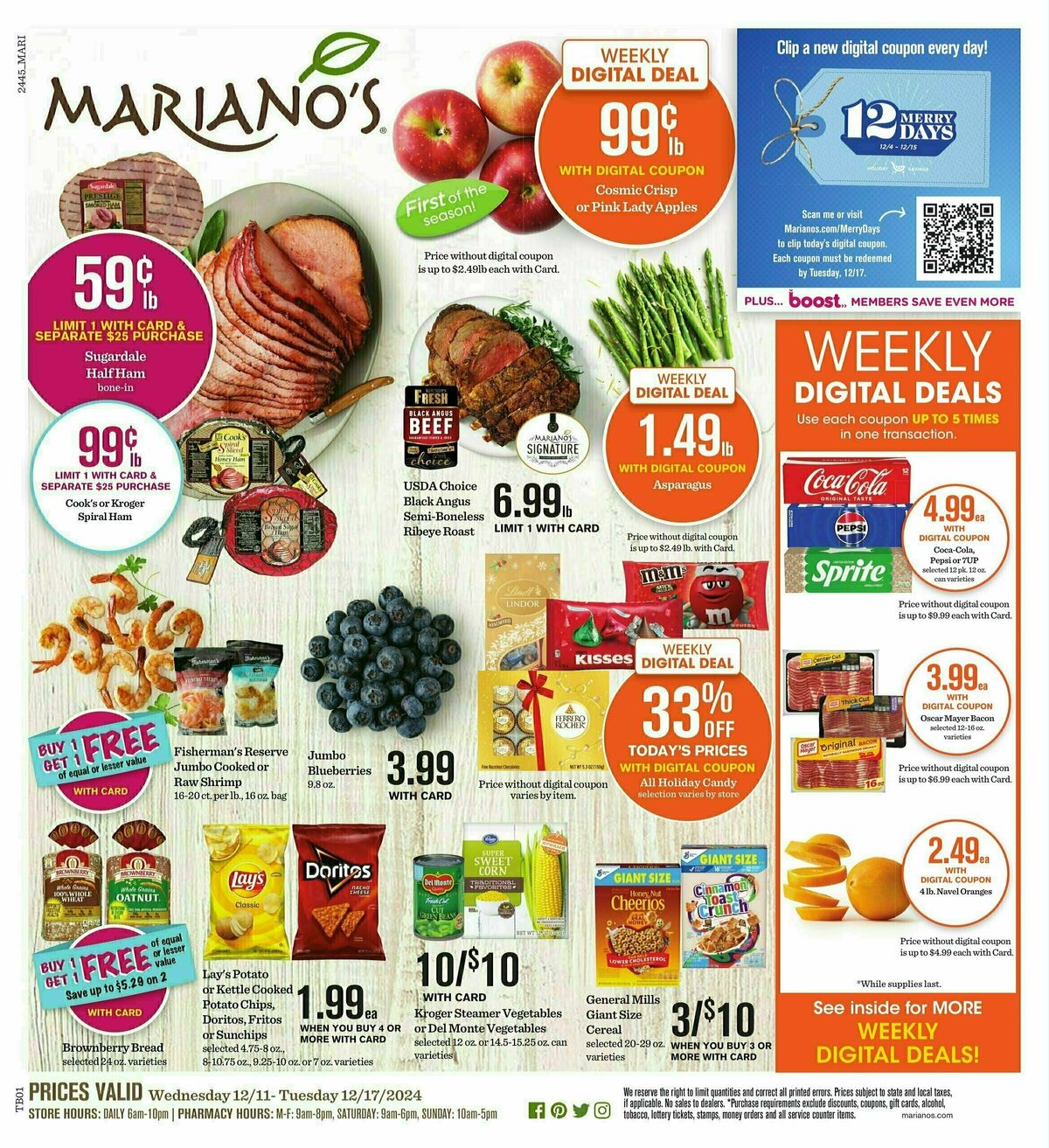 Mariano's Weekly Ad from December 11