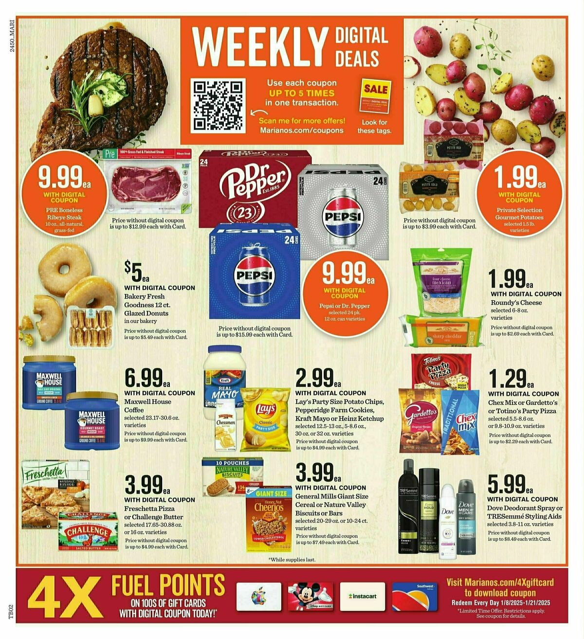 Mariano's Weekly Ad from January 15