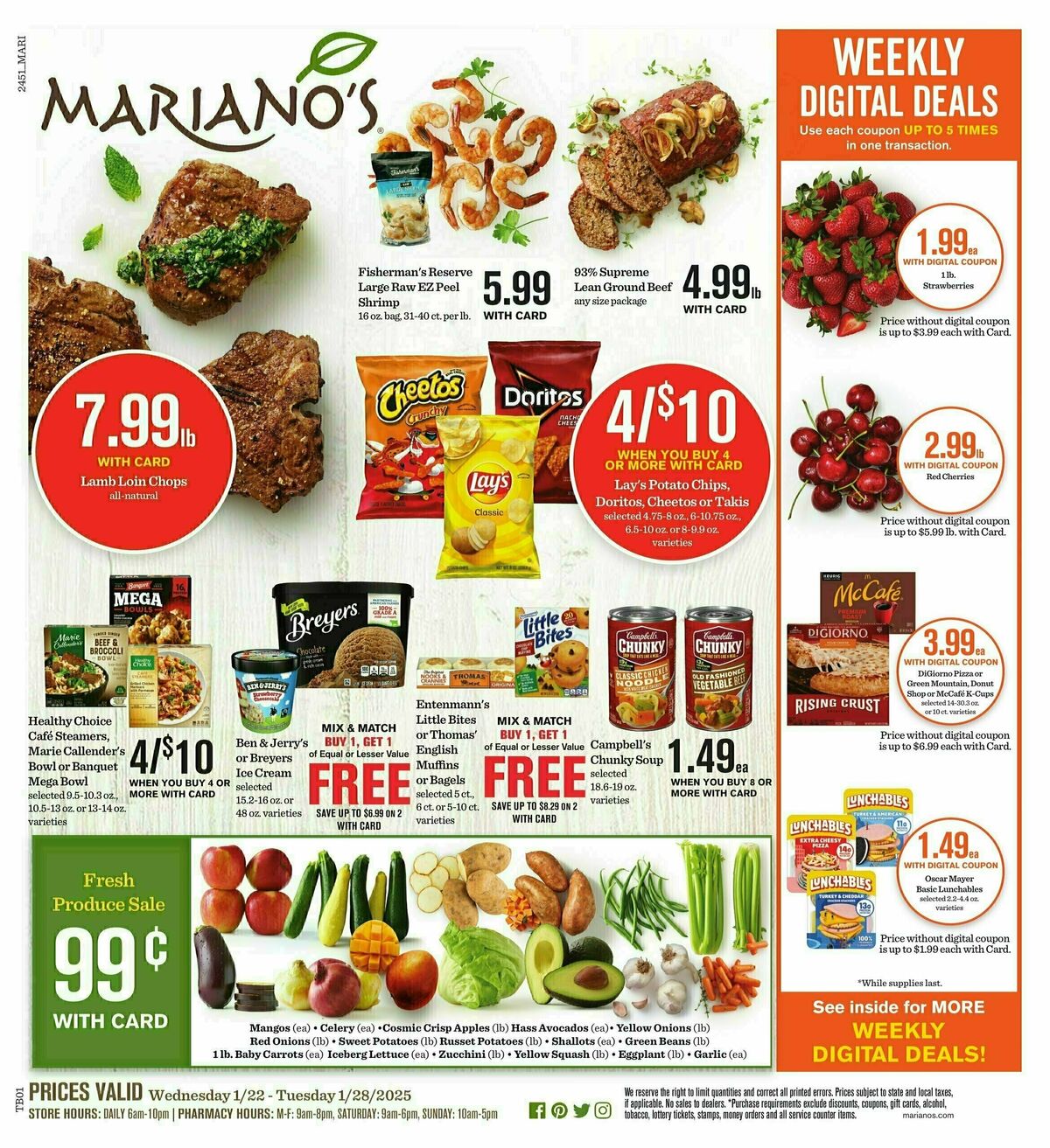 Mariano's Weekly Ad from January 22