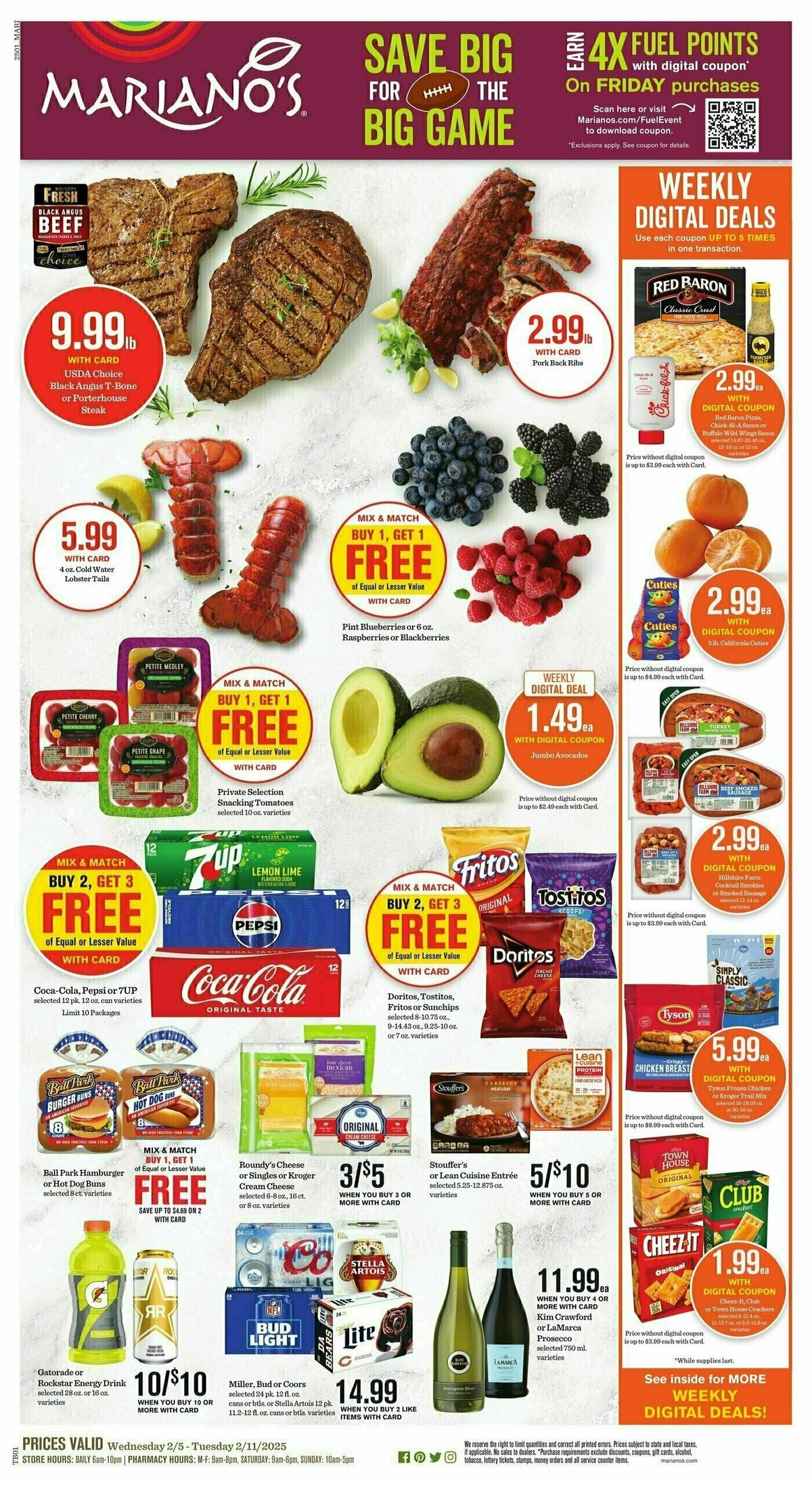 Mariano's Weekly Ad from February 5
