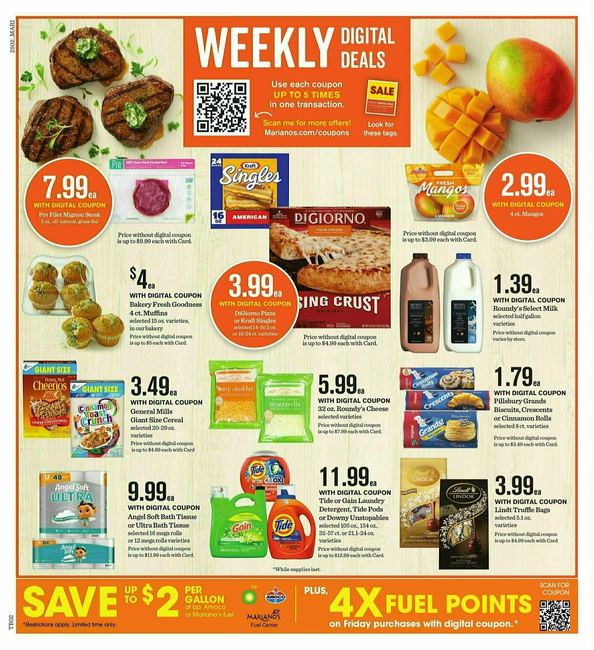 Mariano's Weekly Ad from February 12