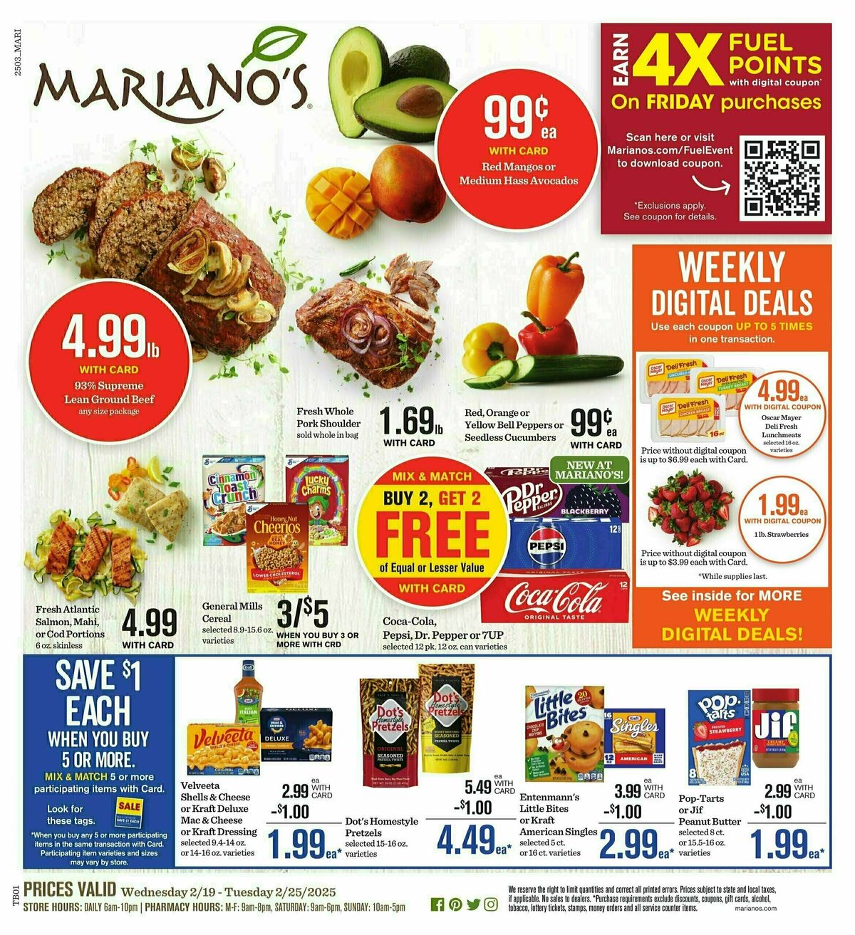 Mariano's Weekly Ad from February 19