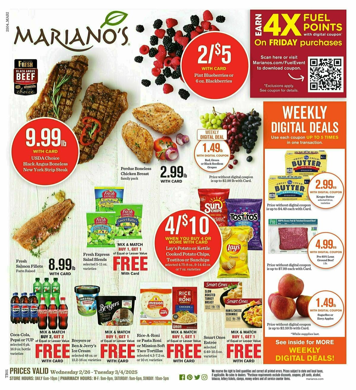 Mariano's Weekly Ad from February 26