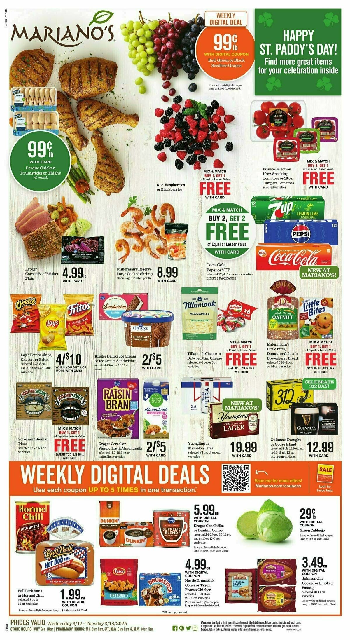 Mariano's Weekly Ad from March 12