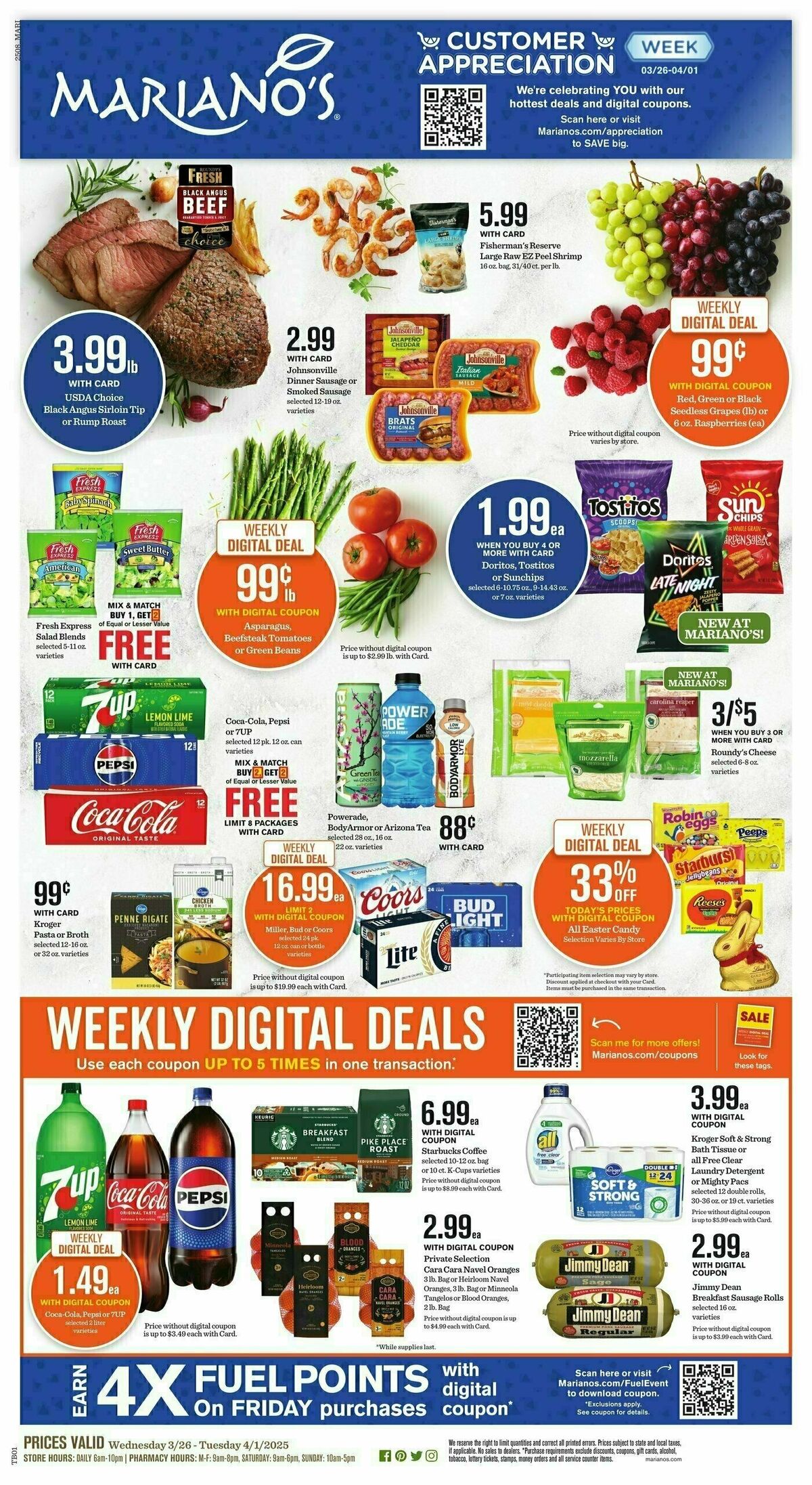 Mariano's Weekly Ad from March 26