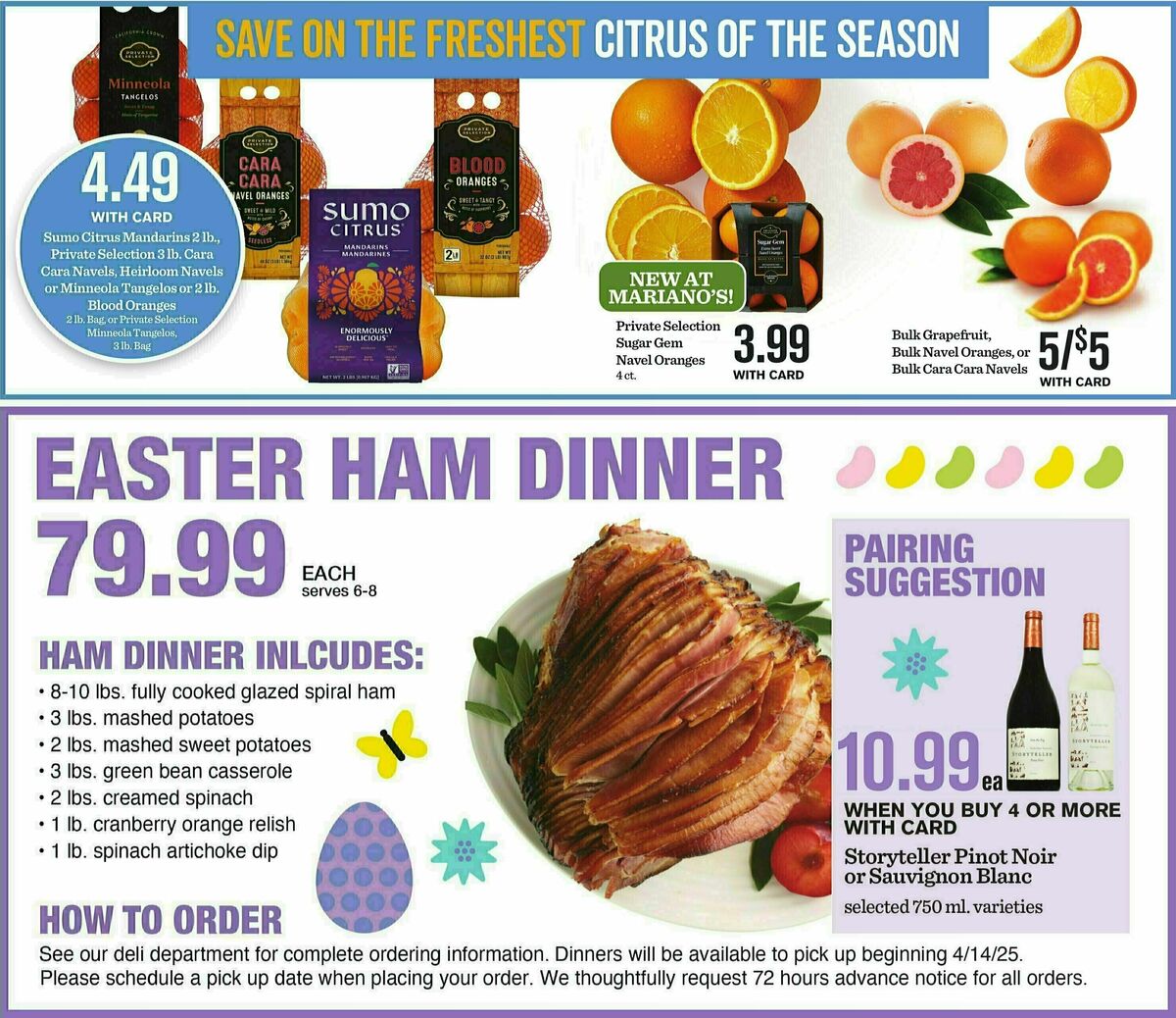 Mariano's Weekly Ad from April 9