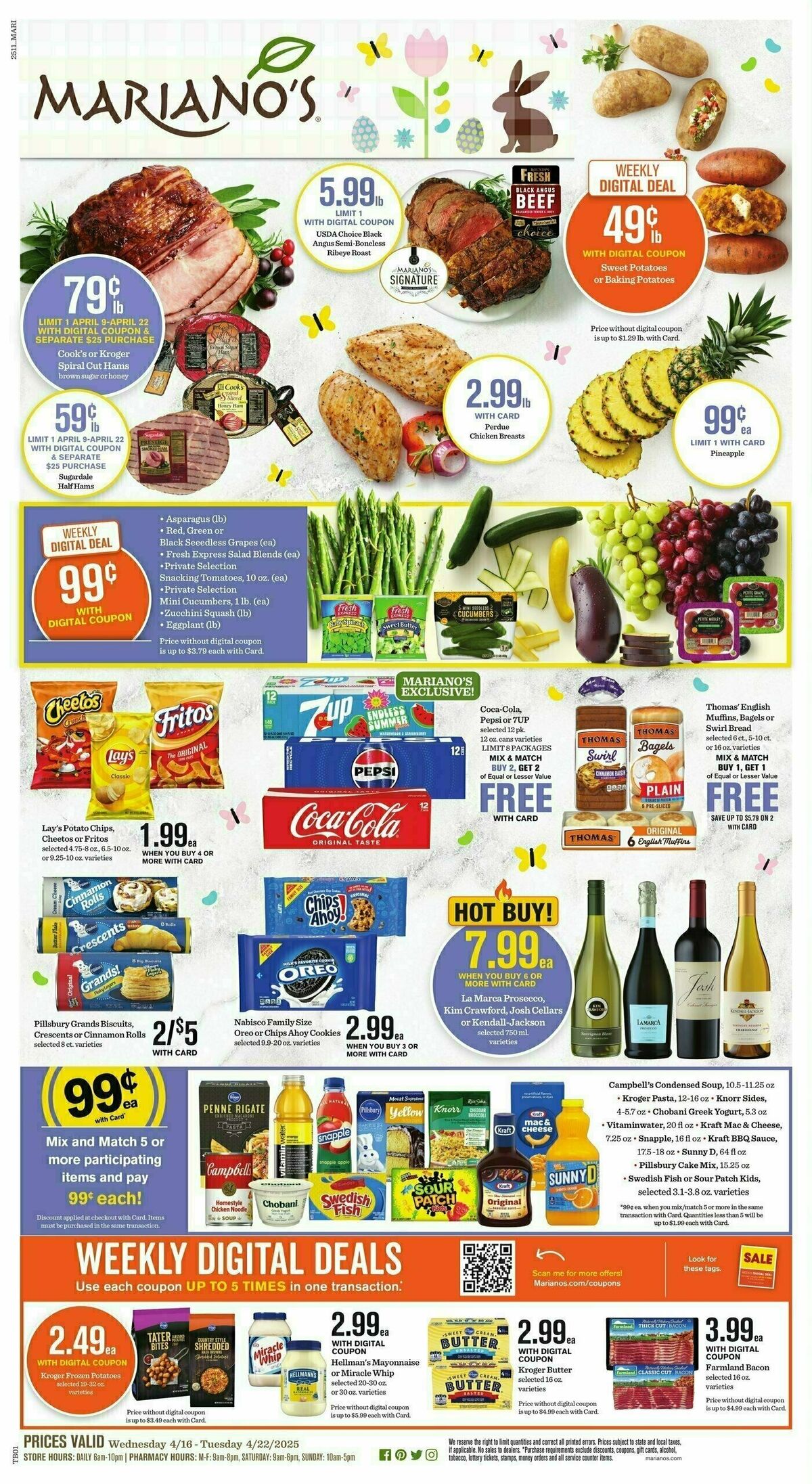 Mariano's Weekly Ad from April 16