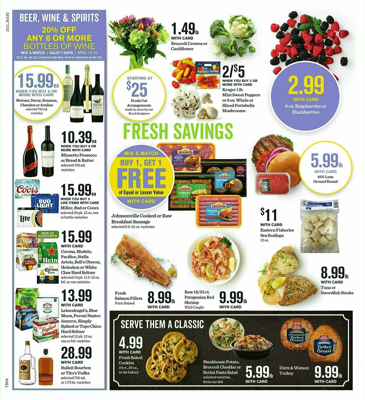 Mariano's Weekly Ad from April 16