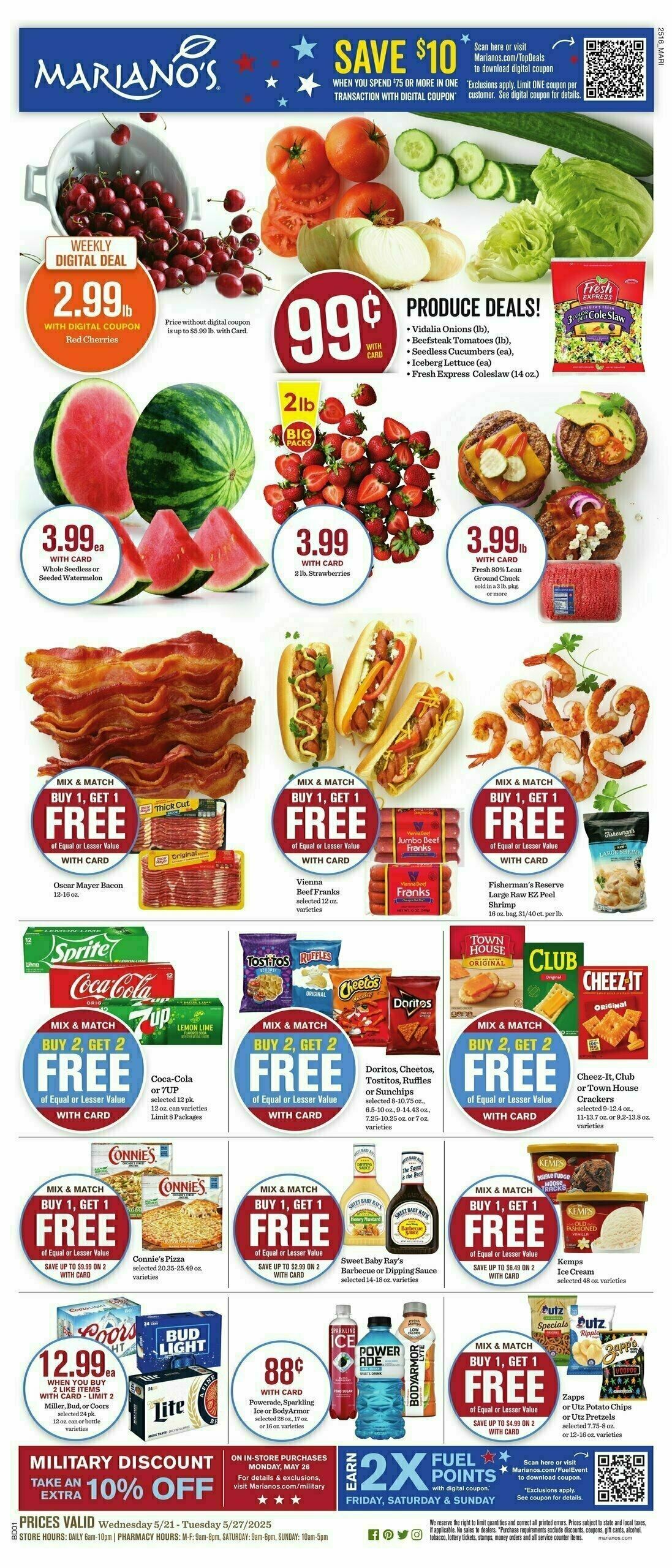 Mariano's Weekly Ad from May 21