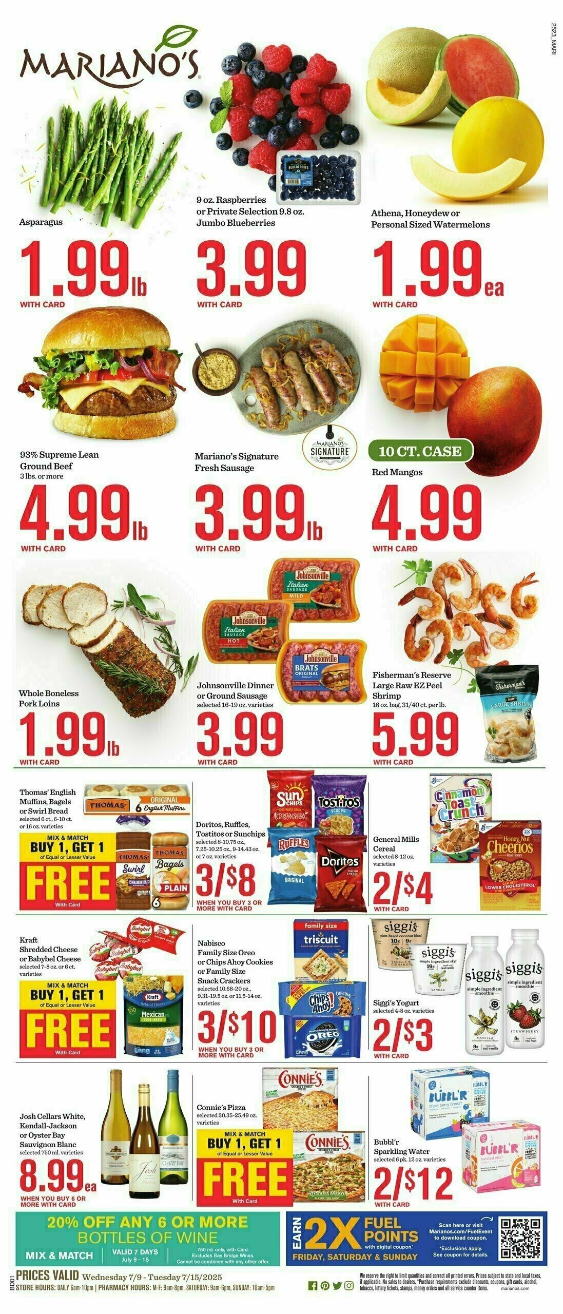 Mariano's Weekly Ad from July 9
