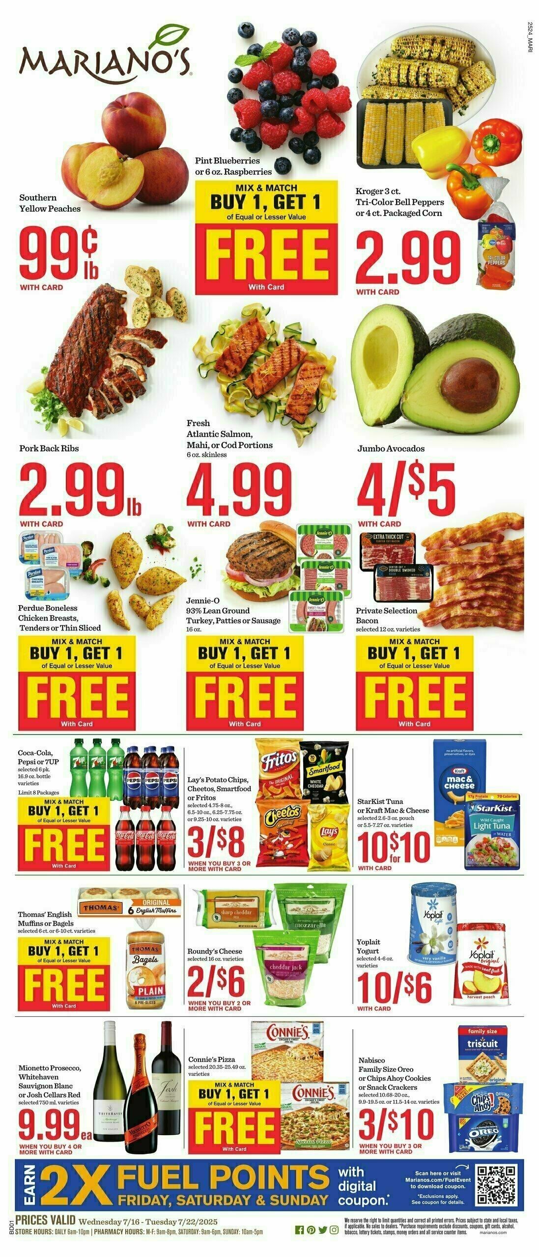Mariano's Weekly Ad from July 16
