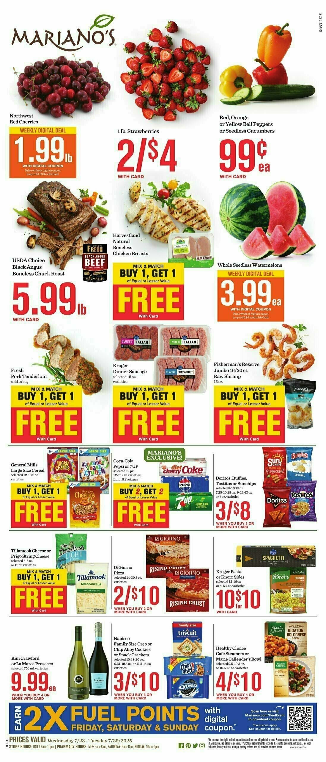 Mariano's Weekly Ad from July 23