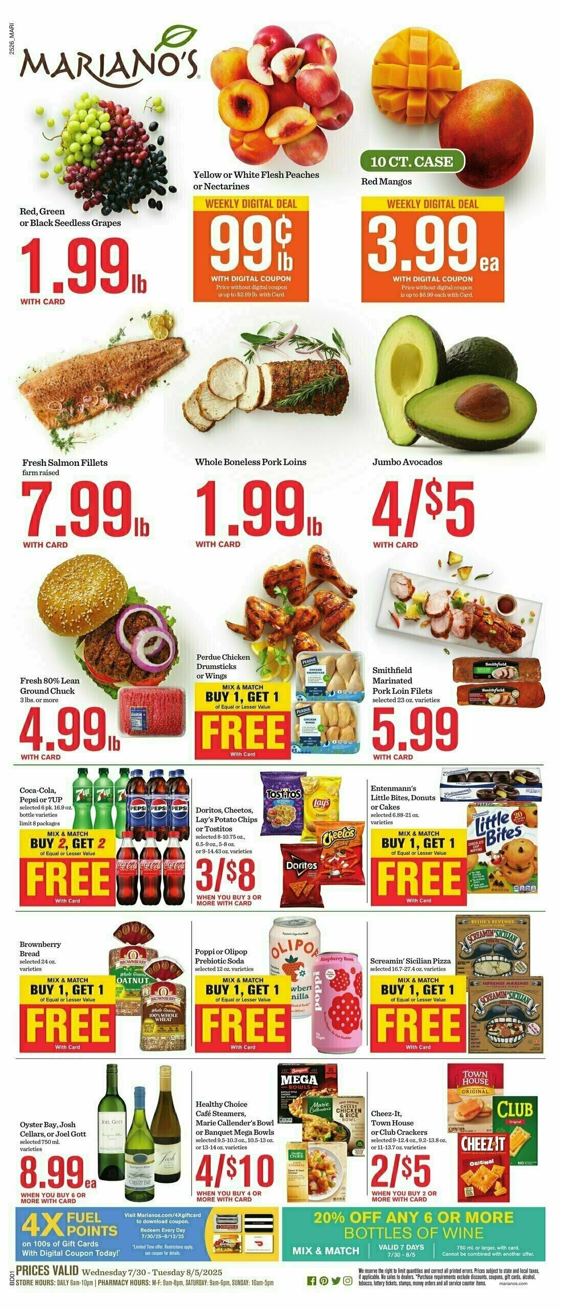 Mariano's Weekly Ad from July 30