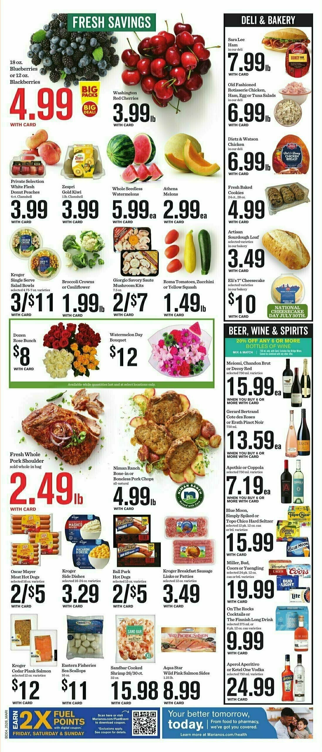 Mariano's Weekly Ad from July 30
