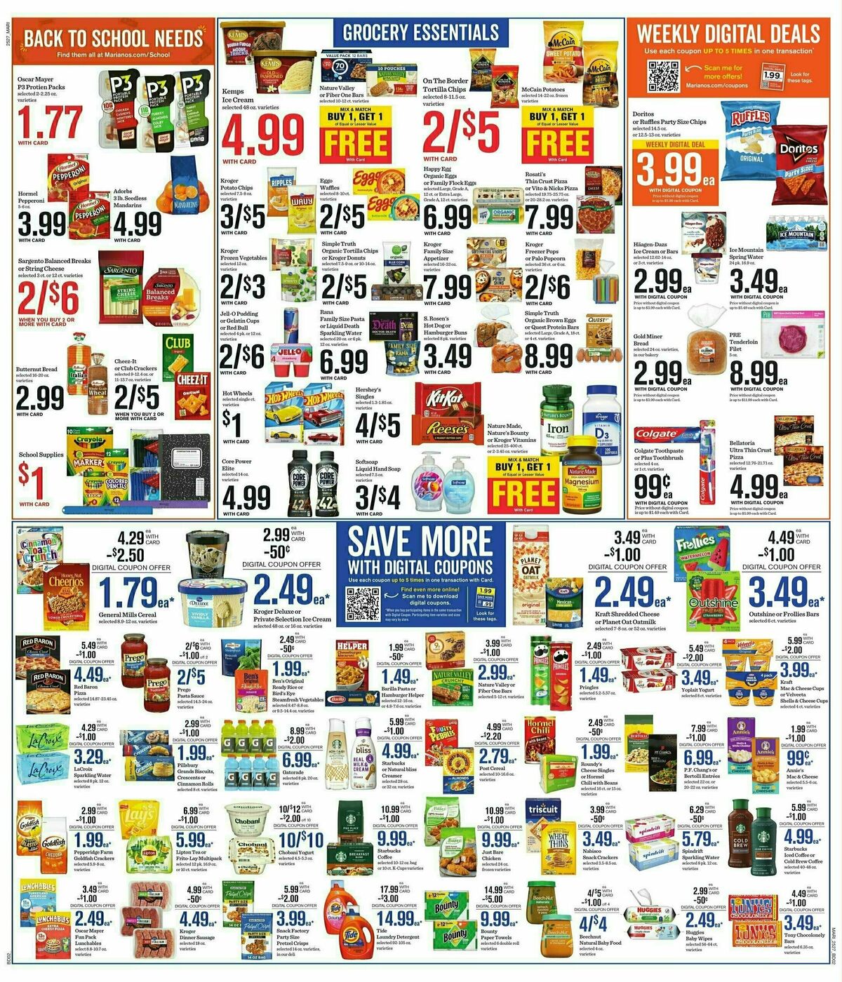 Mariano's Weekly Ad from August 6