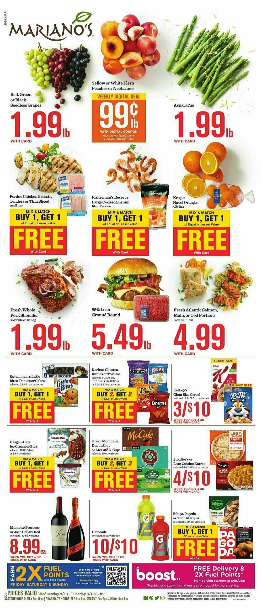 Mariano's Weekly Ad from August 13