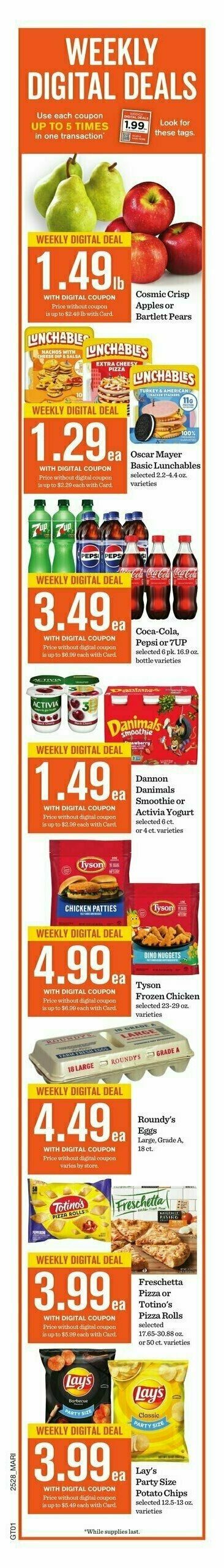 Mariano's Weekly Ad from August 13