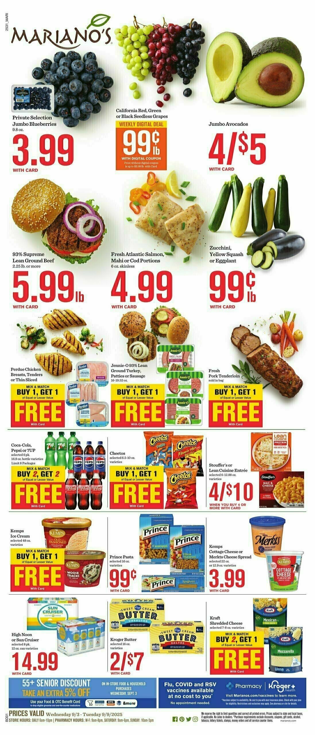 Mariano's Weekly Ad from September 3