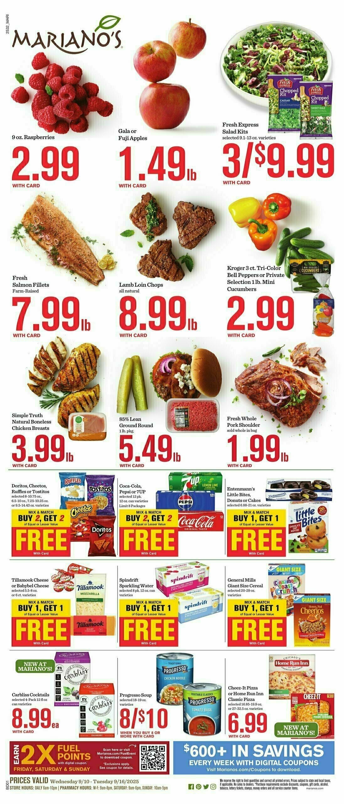 Mariano's Weekly Ad from September 10