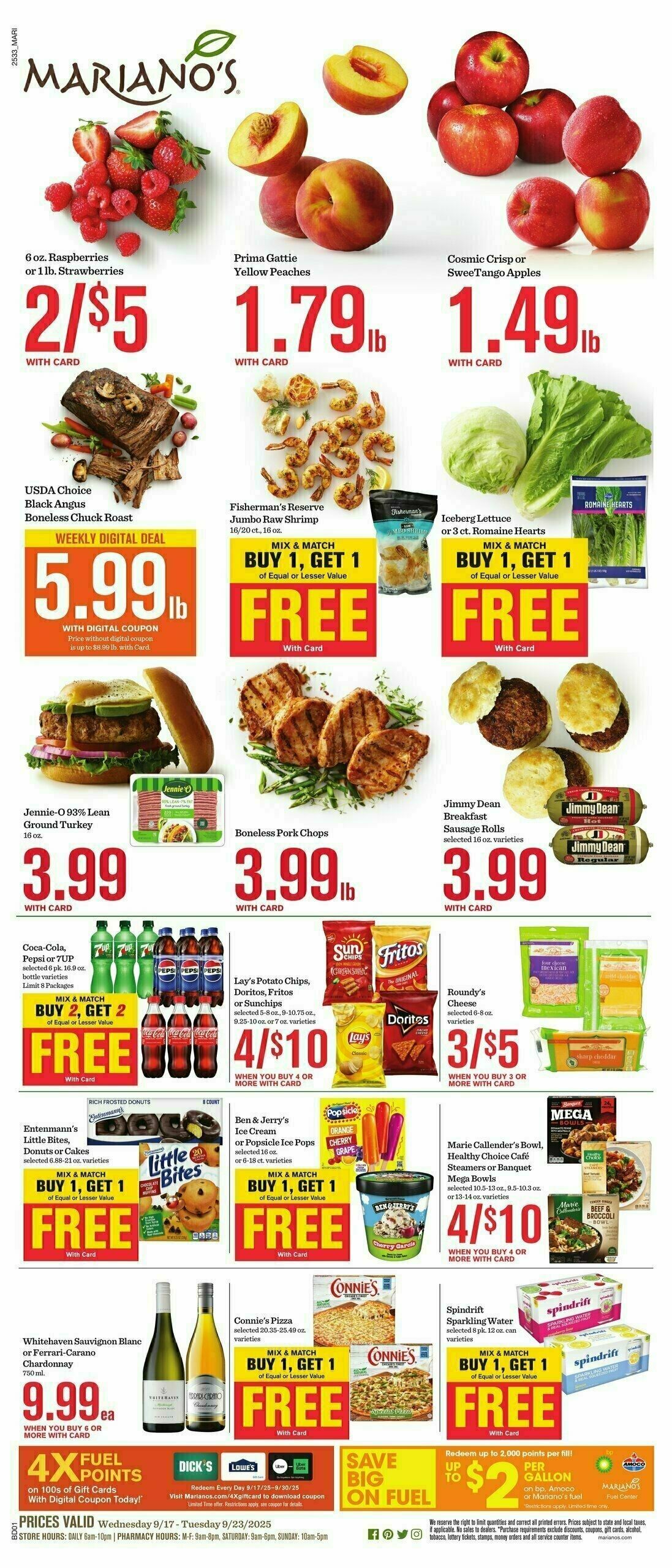 Mariano's Weekly Ad from September 17