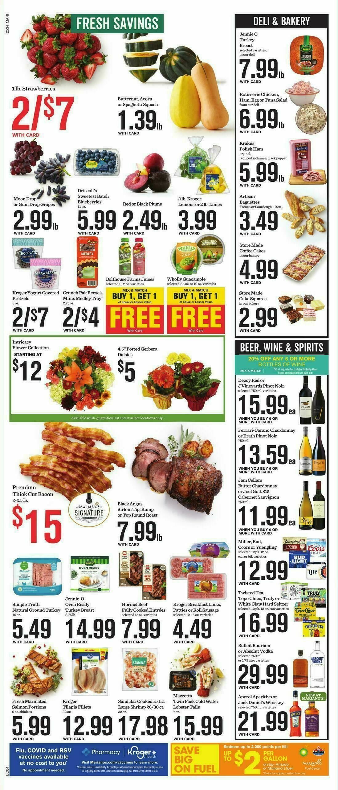 Mariano's Weekly Ad from September 24