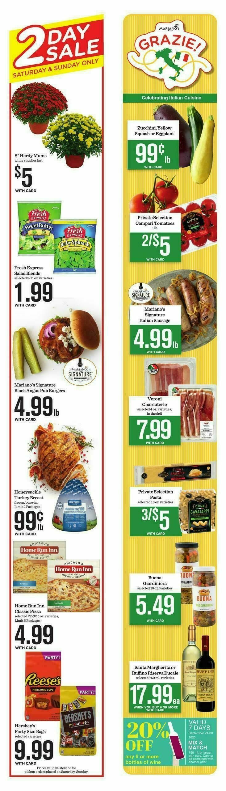 Mariano's Weekly Ad from September 24