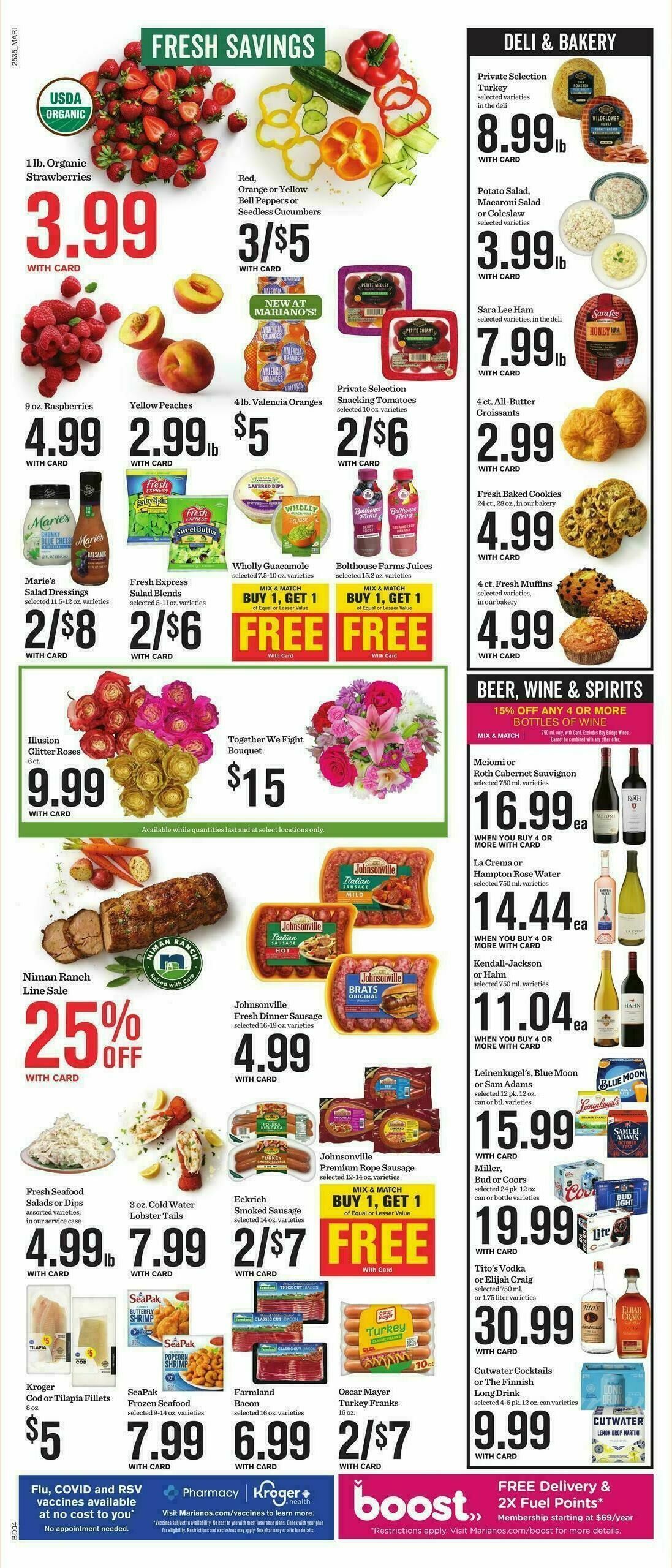 Mariano's Weekly Ad from October 1