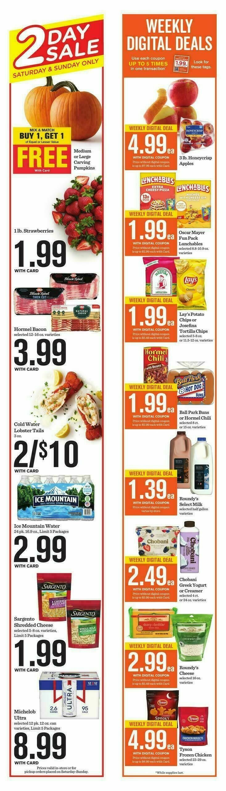 Mariano's Weekly Ad from October 8