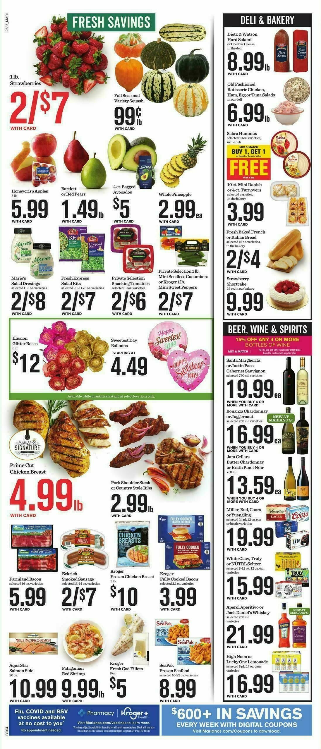 Mariano's Weekly Ad from October 15
