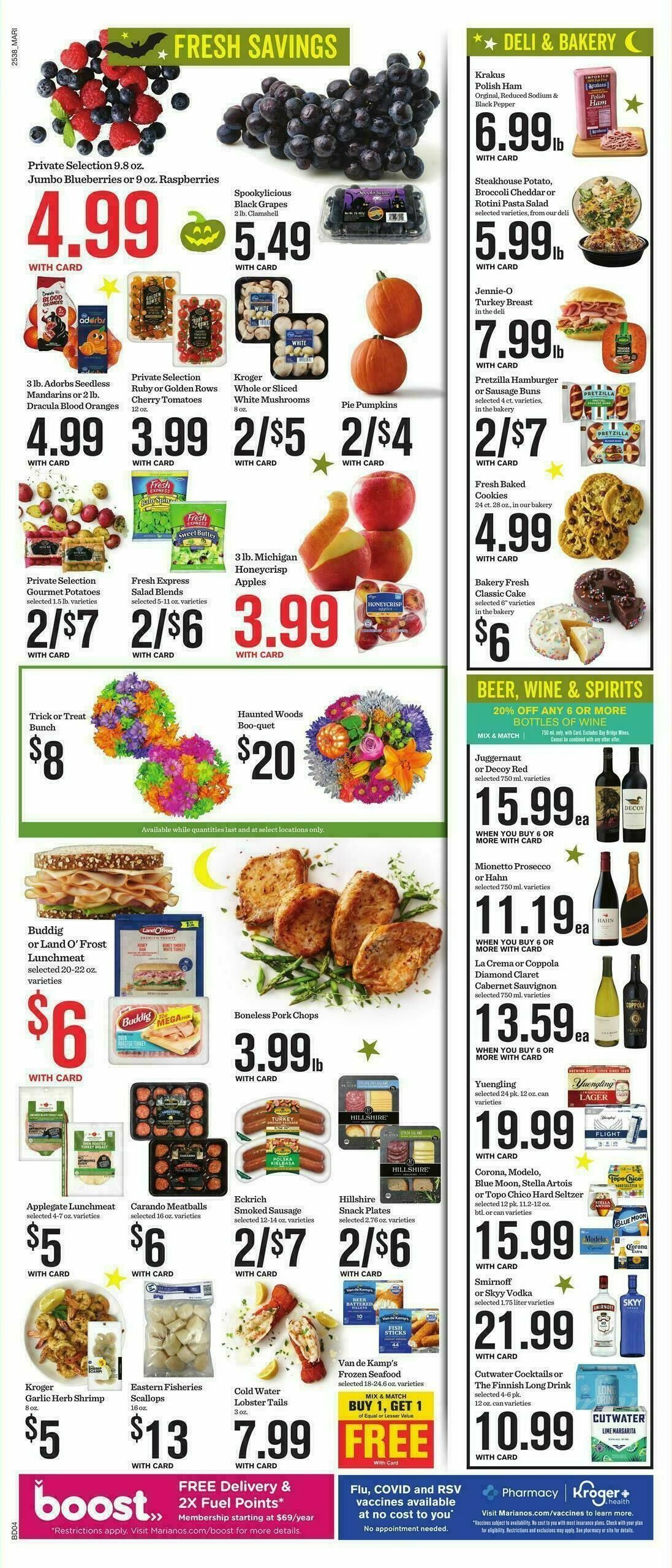 Mariano's Weekly Ad from October 22