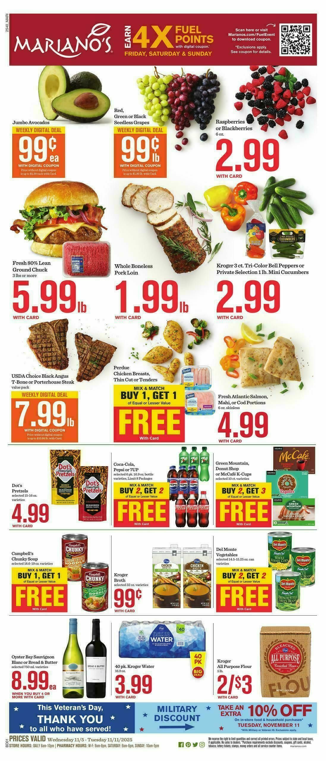 Mariano's Weekly Ad from November 5