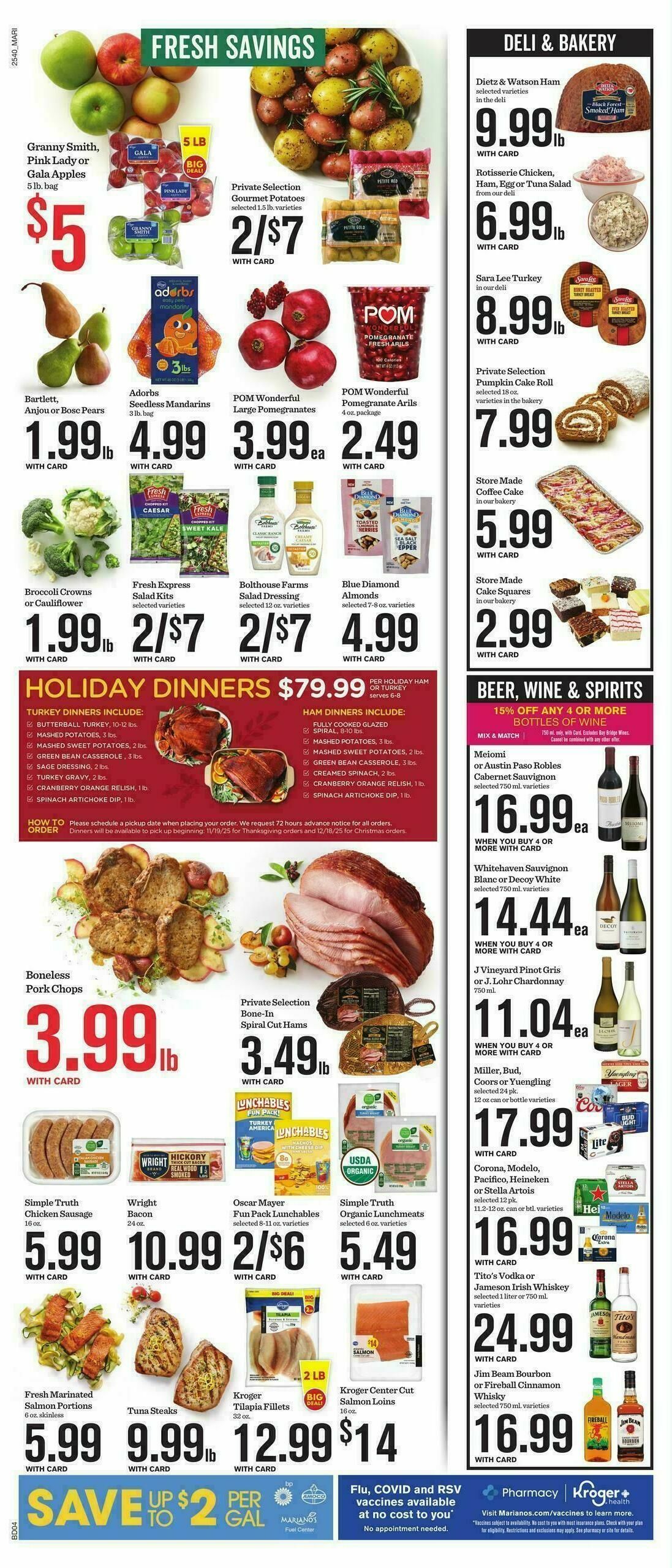 Mariano's Weekly Ad from November 5