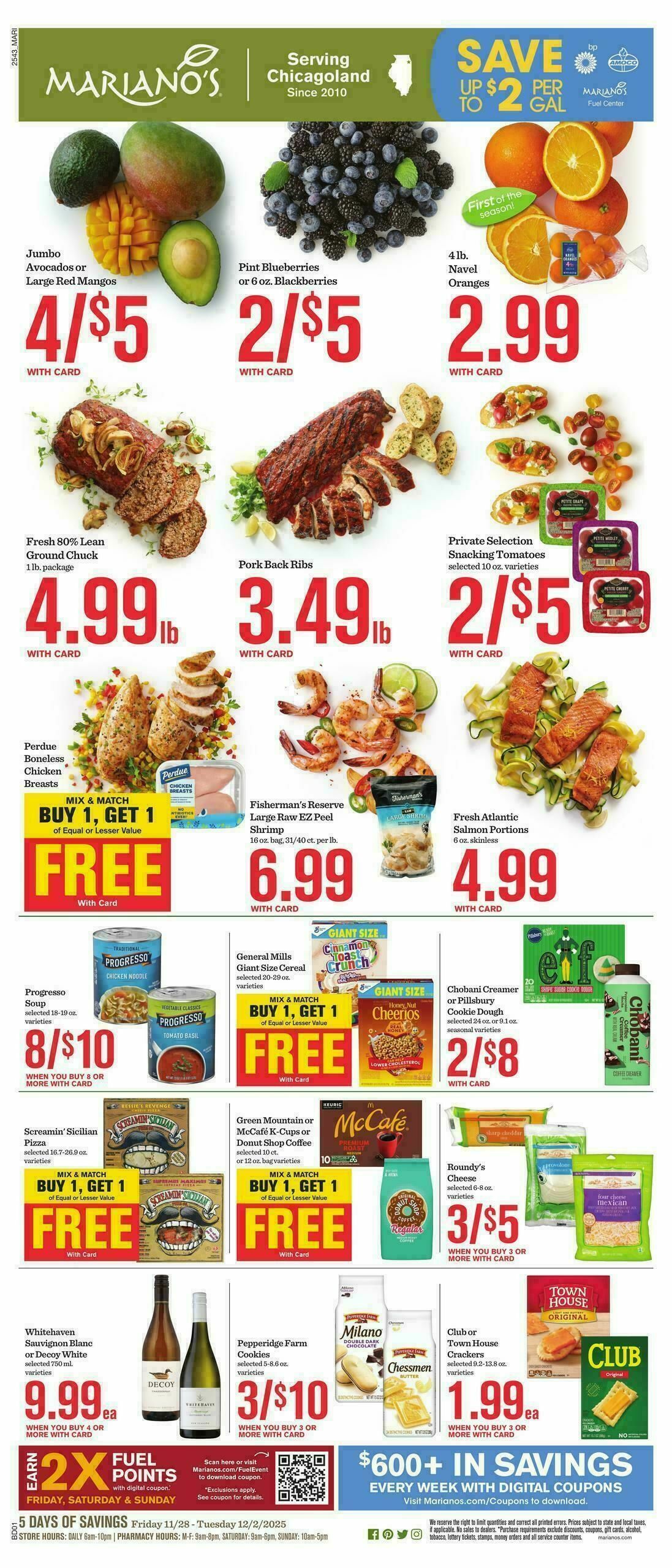 Mariano's Weekly Ad from November 28