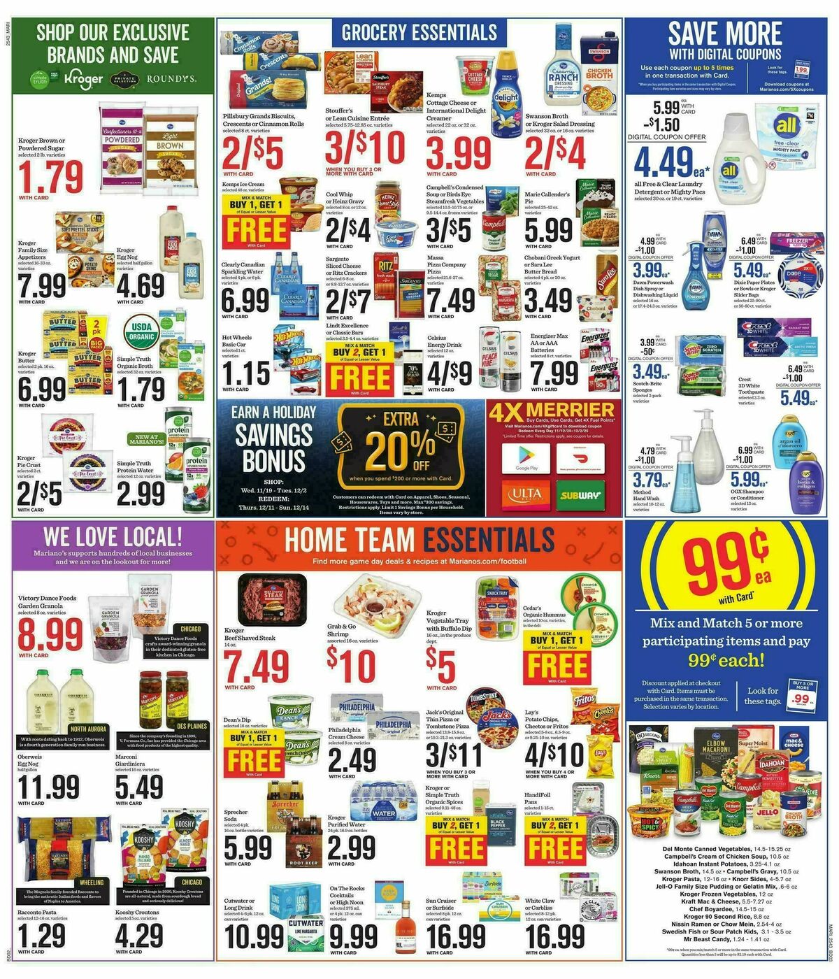 Mariano's Weekly Ad from November 28