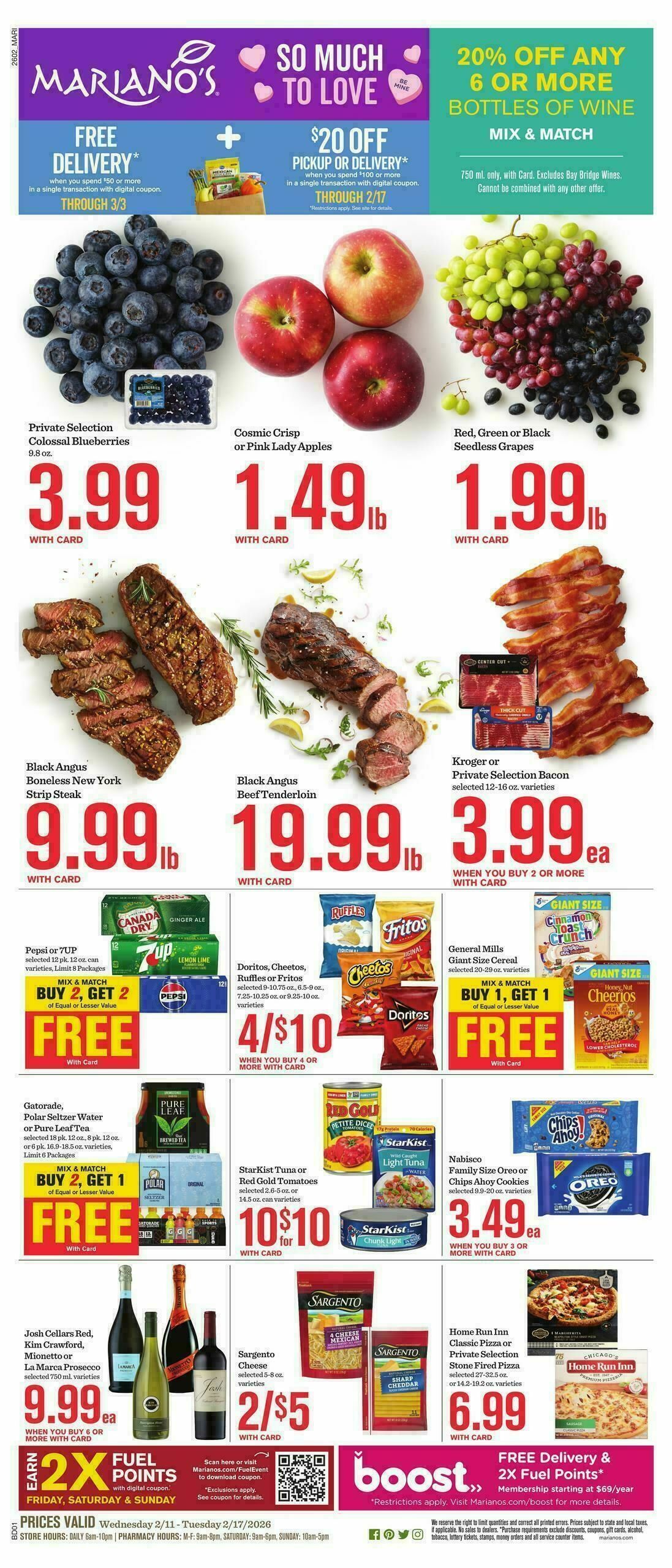Mariano's Weekly Ad from February 11