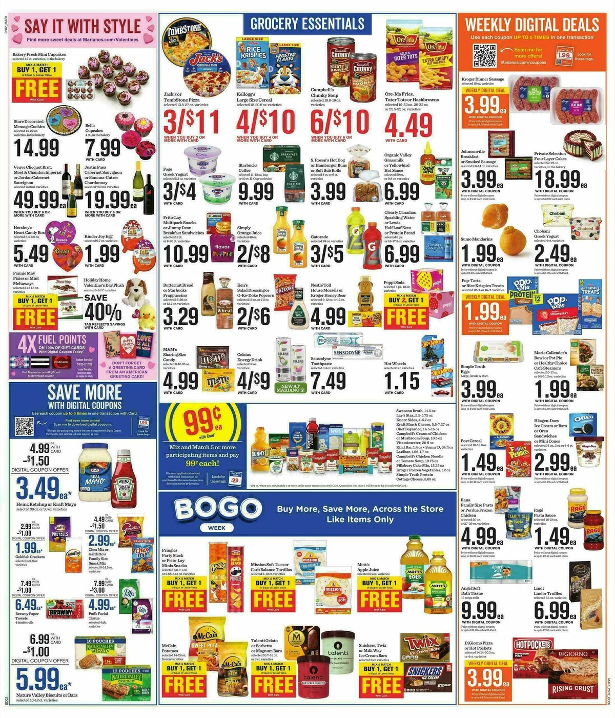 Mariano's Weekly Ad from February 11