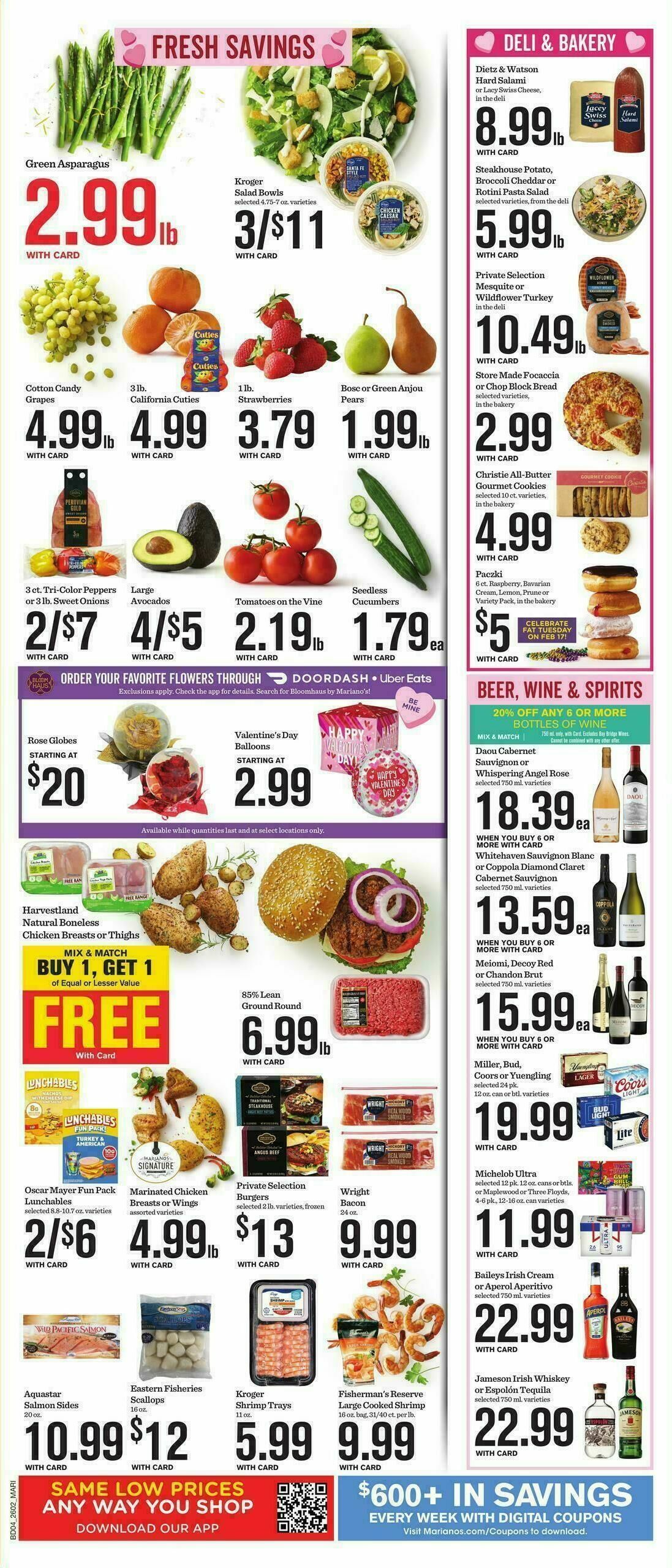 Mariano's Weekly Ad from February 11