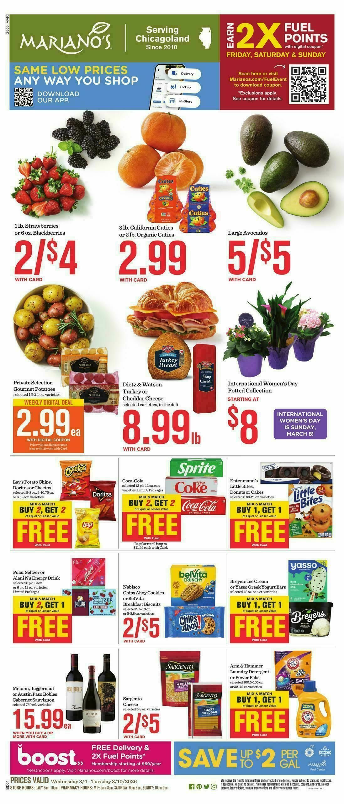 Mariano's Weekly Ad from March 4