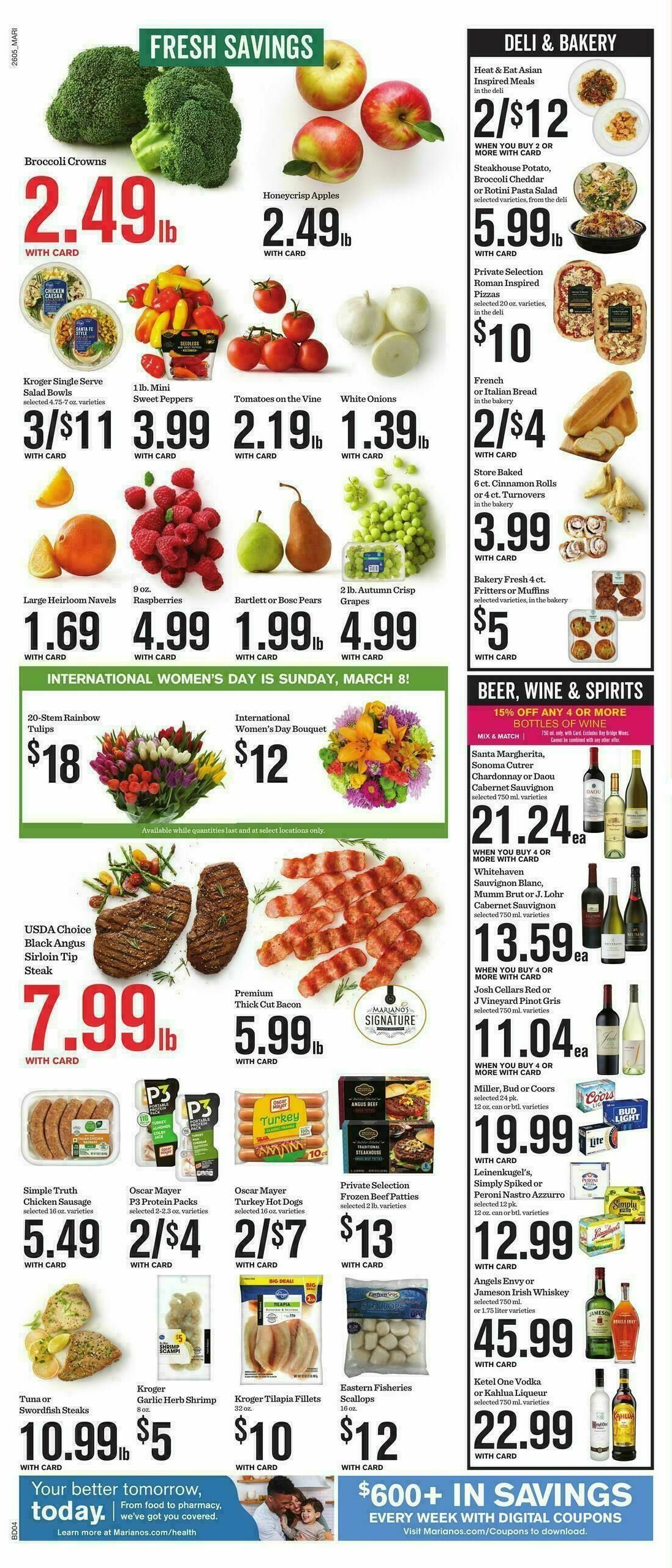 Mariano's Weekly Ad from March 4