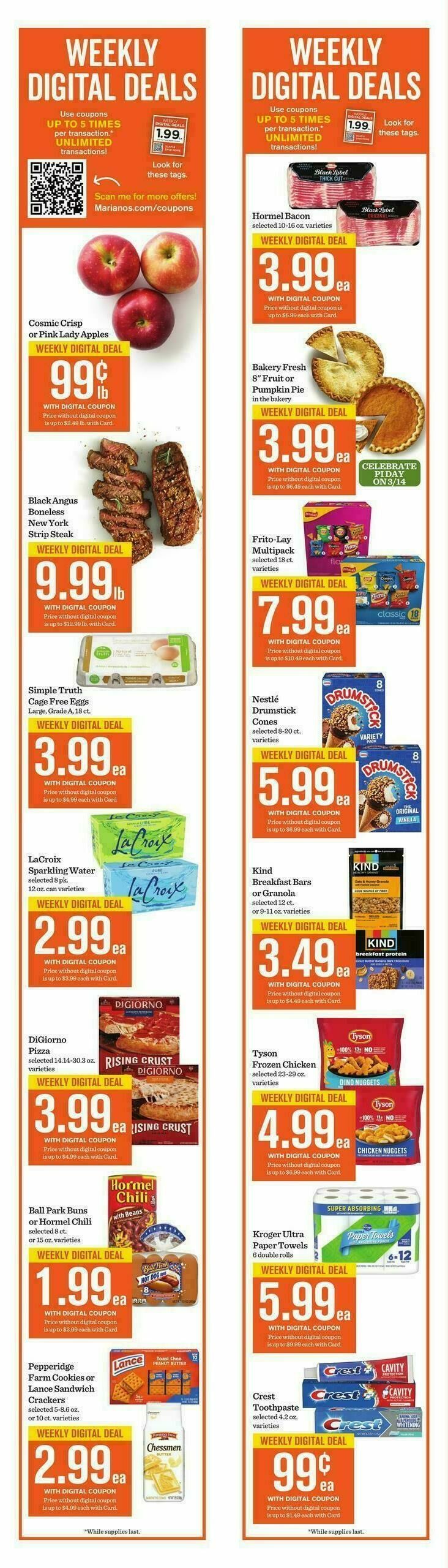 Mariano's Weekly Ad from March 11