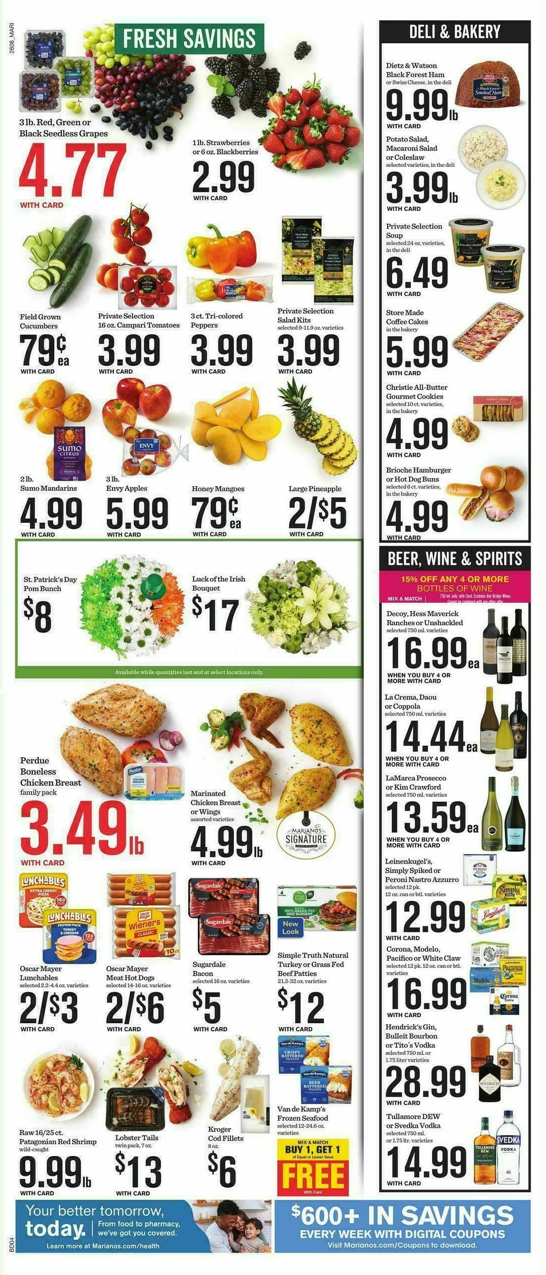 Mariano's Weekly Ad from March 11