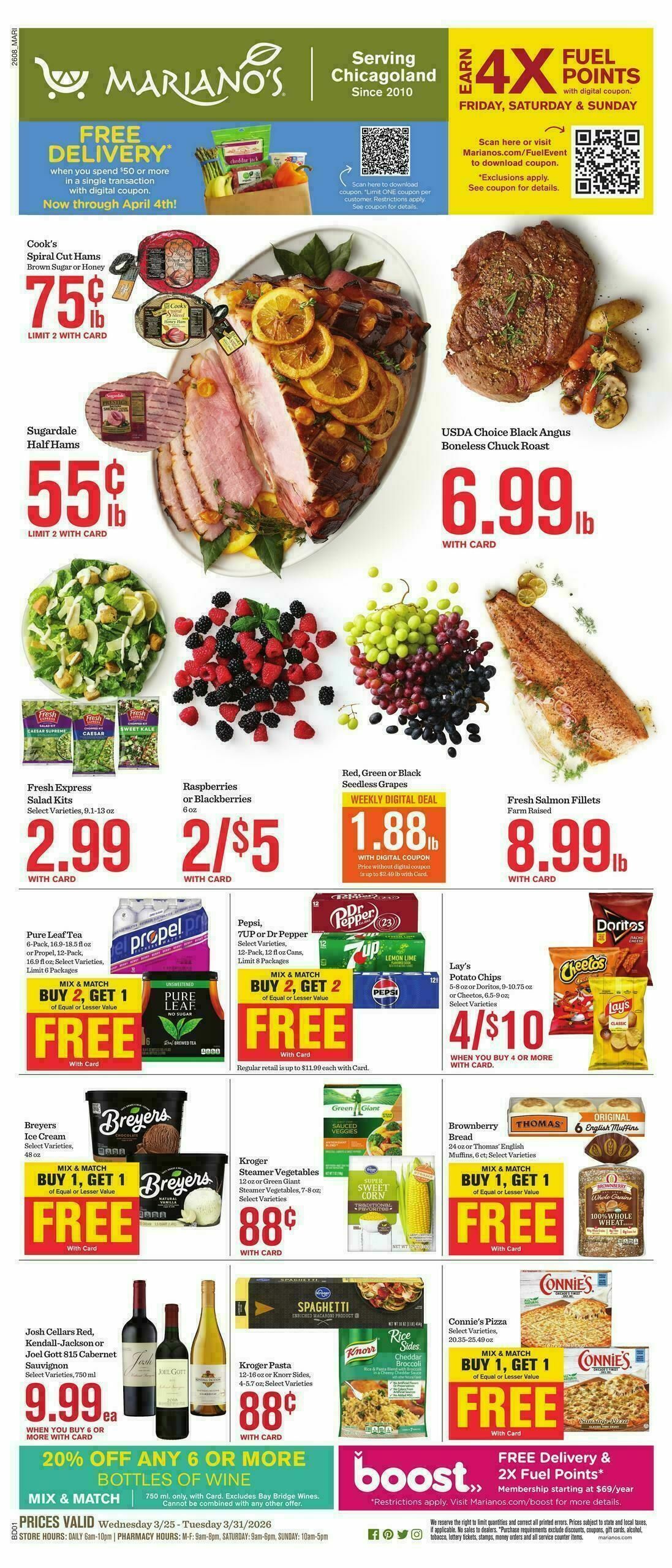 Mariano's Weekly Ad from March 25