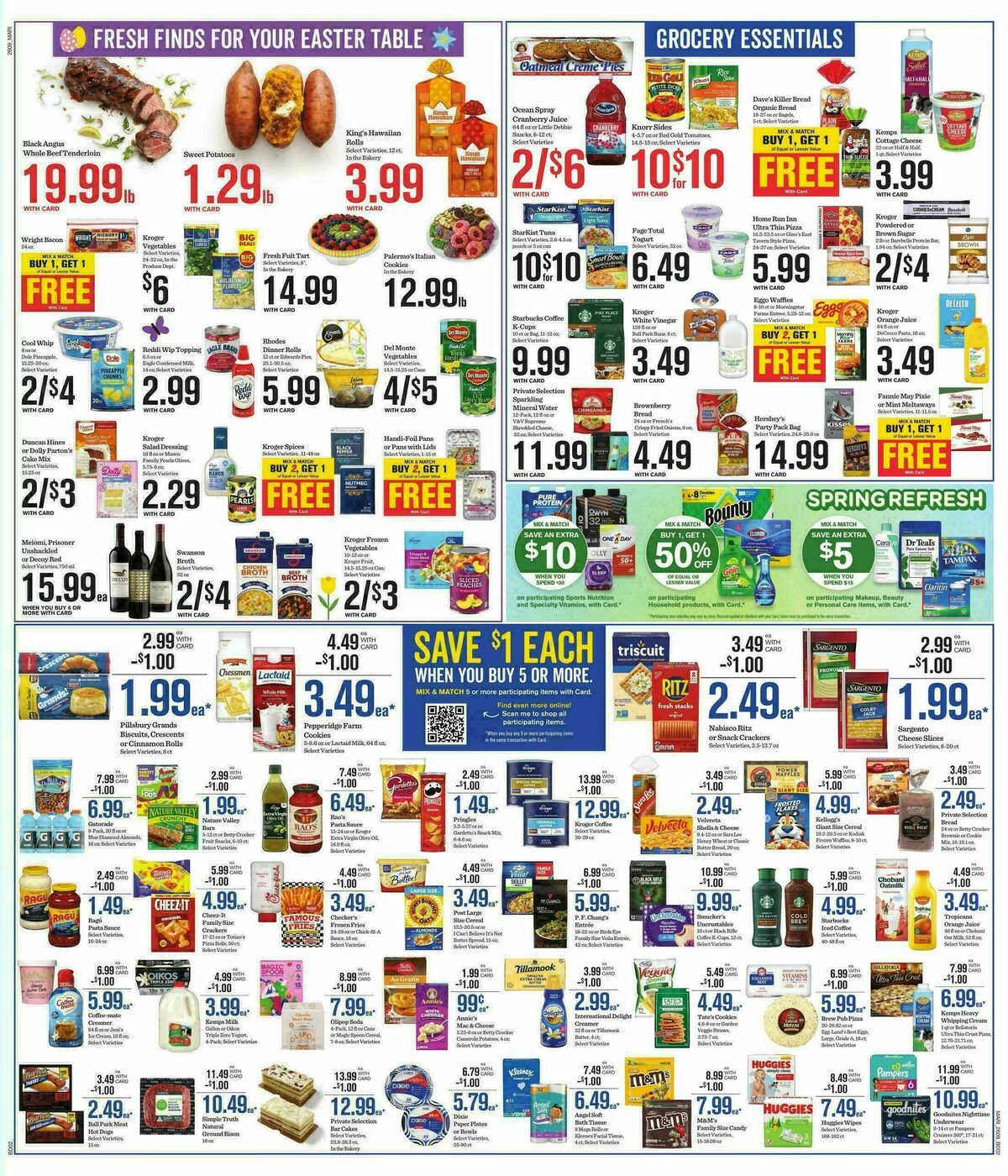 Mariano's Weekly Ad from April 1