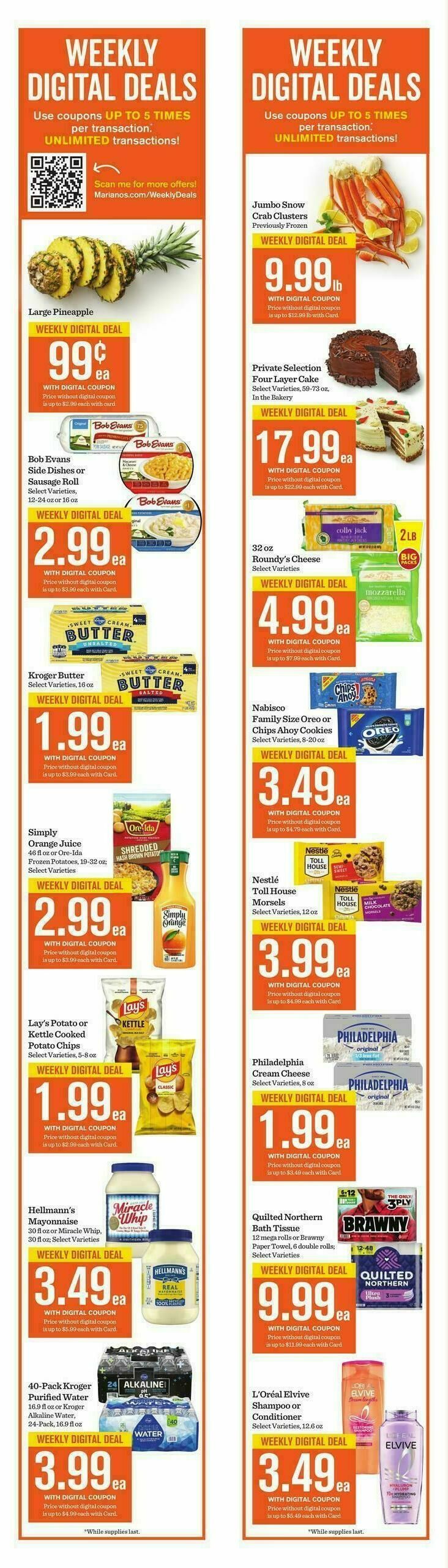 Mariano's Weekly Ad from April 1