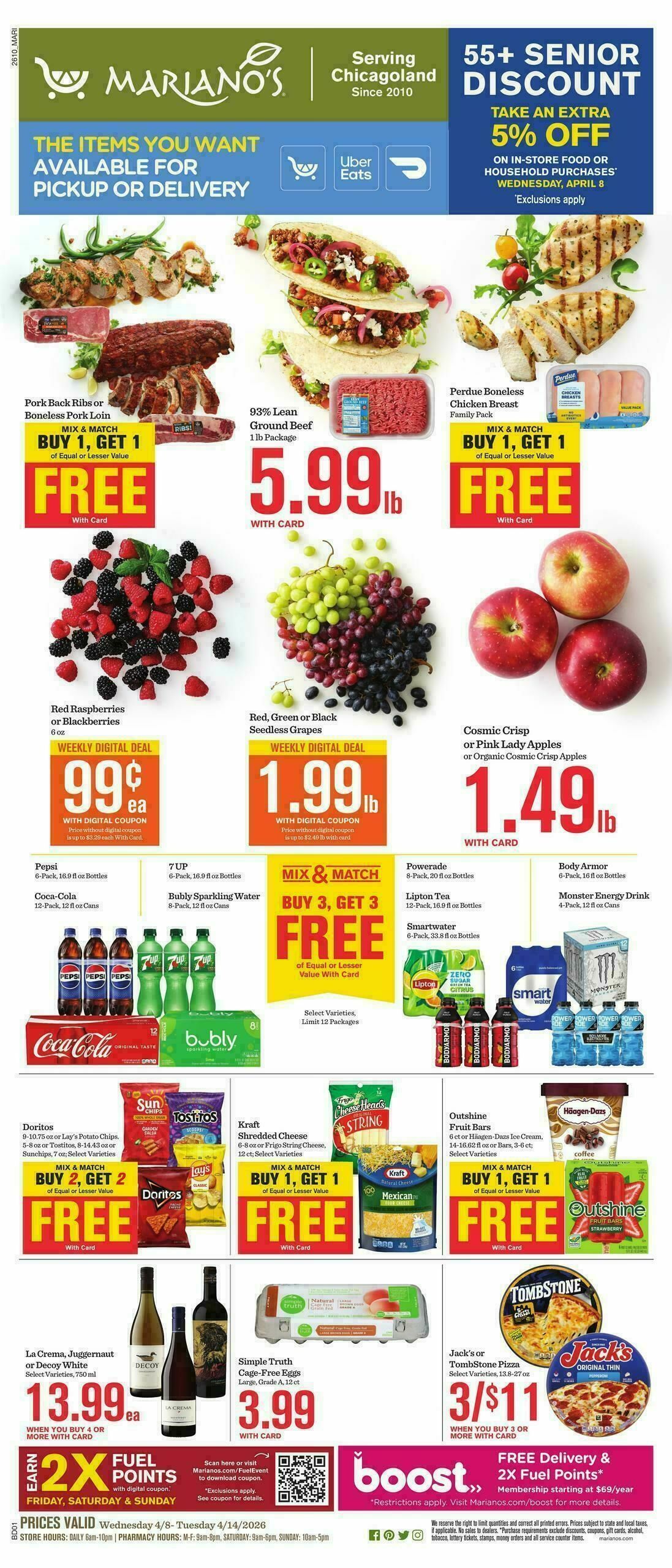 Mariano's Weekly Ad from April 8