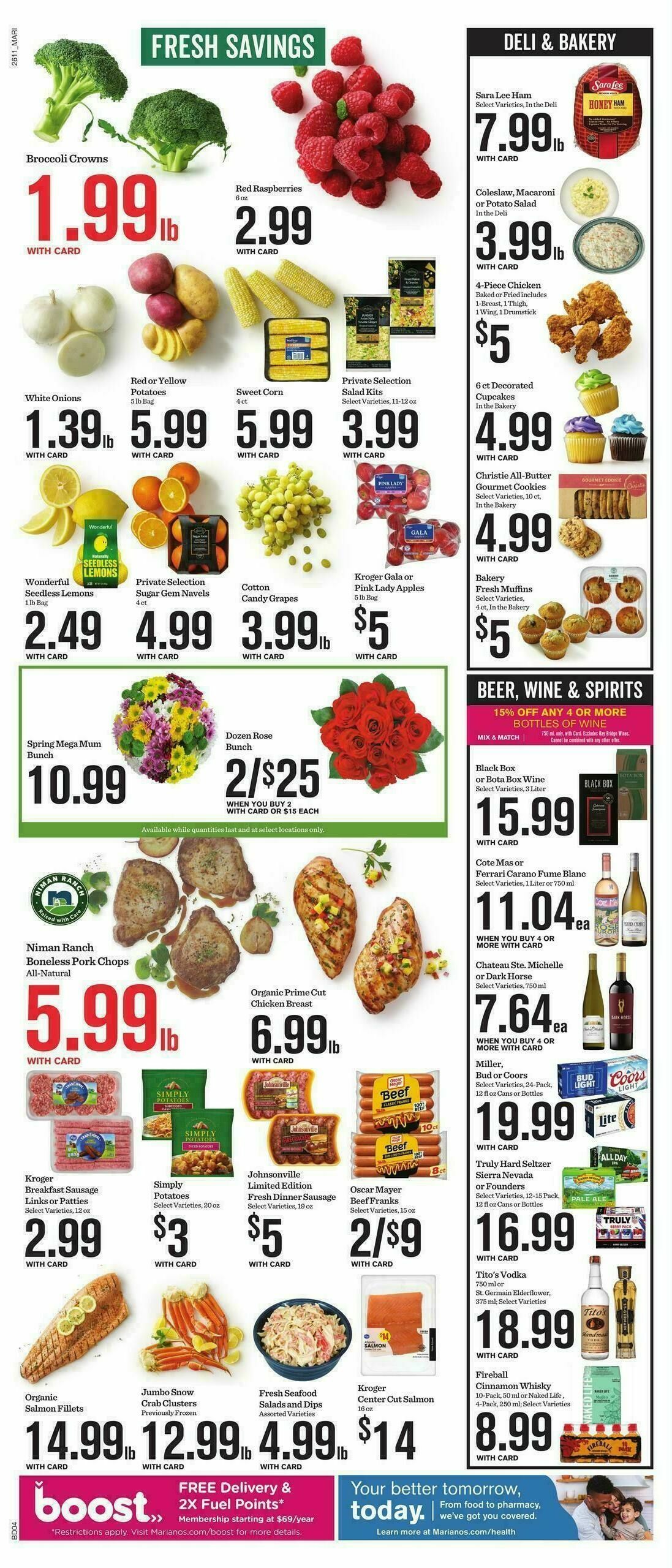 Mariano's Weekly Ad from April 15